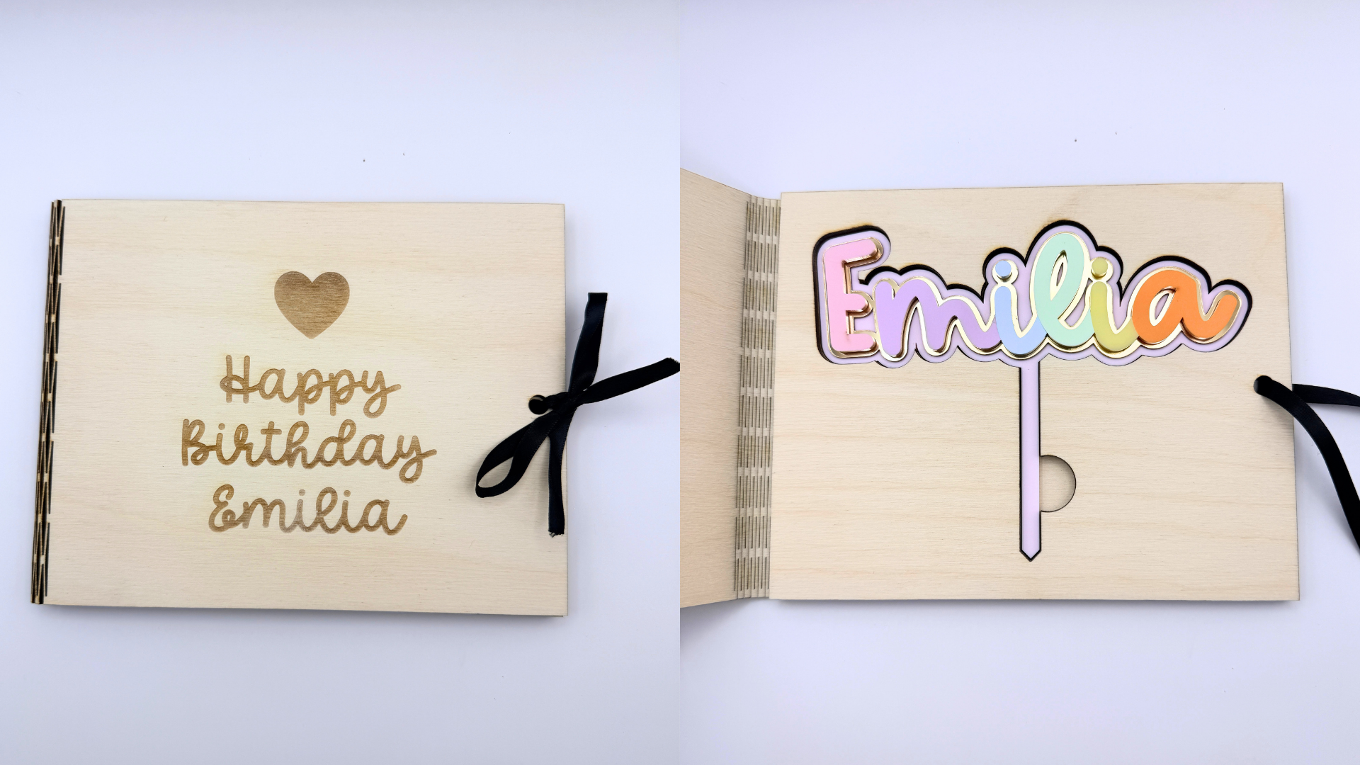 Cake Topper Packaging Hinged