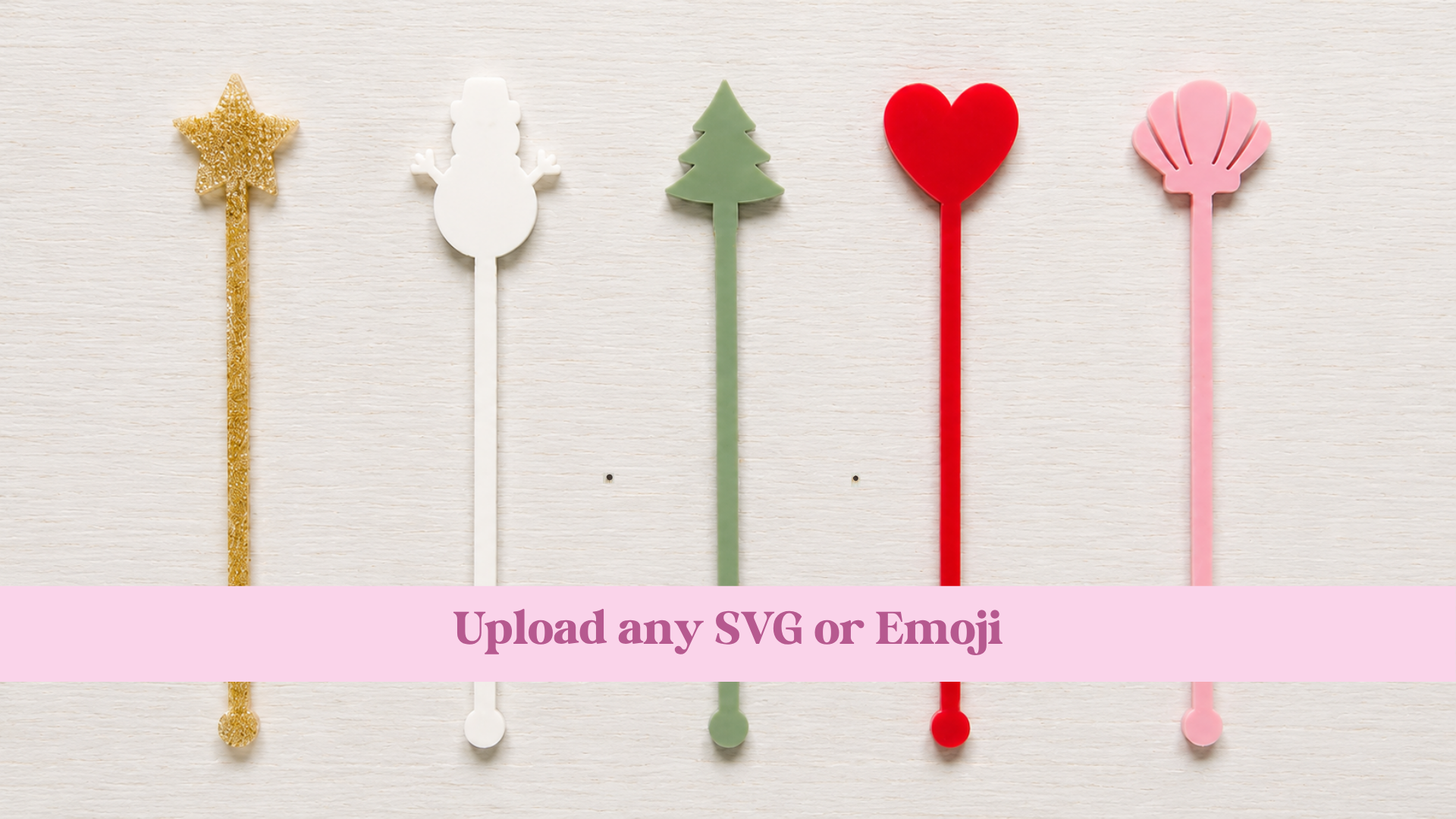 Emoji Drink Stirrer