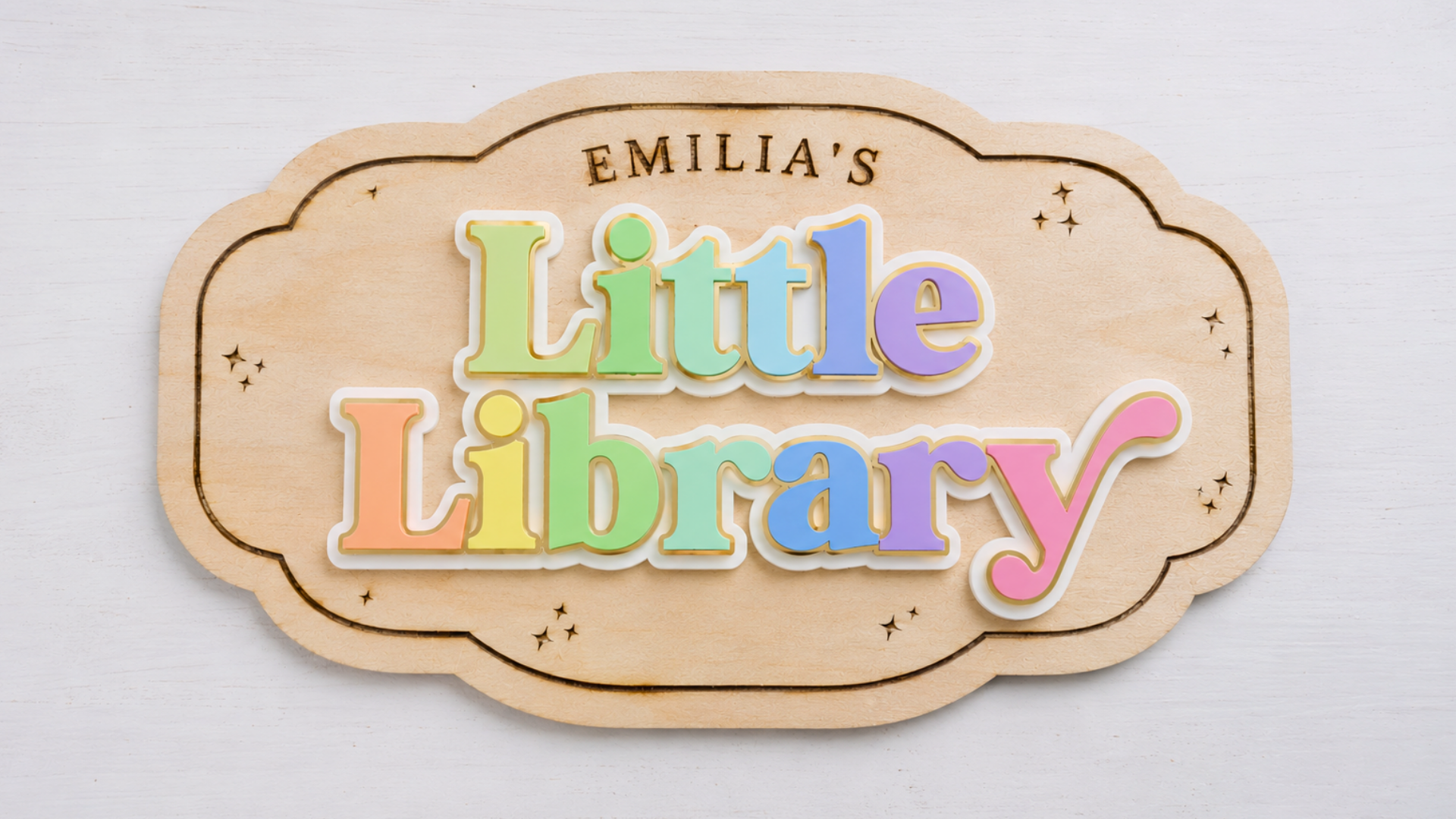 Little Library Sign