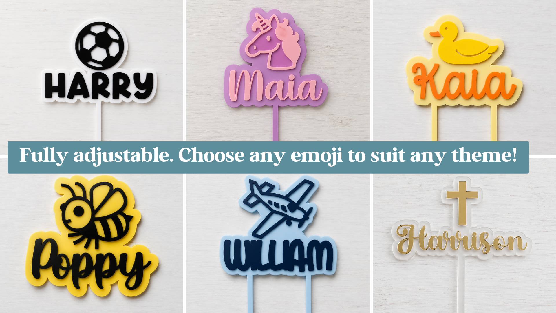 Emoji Cake Topper