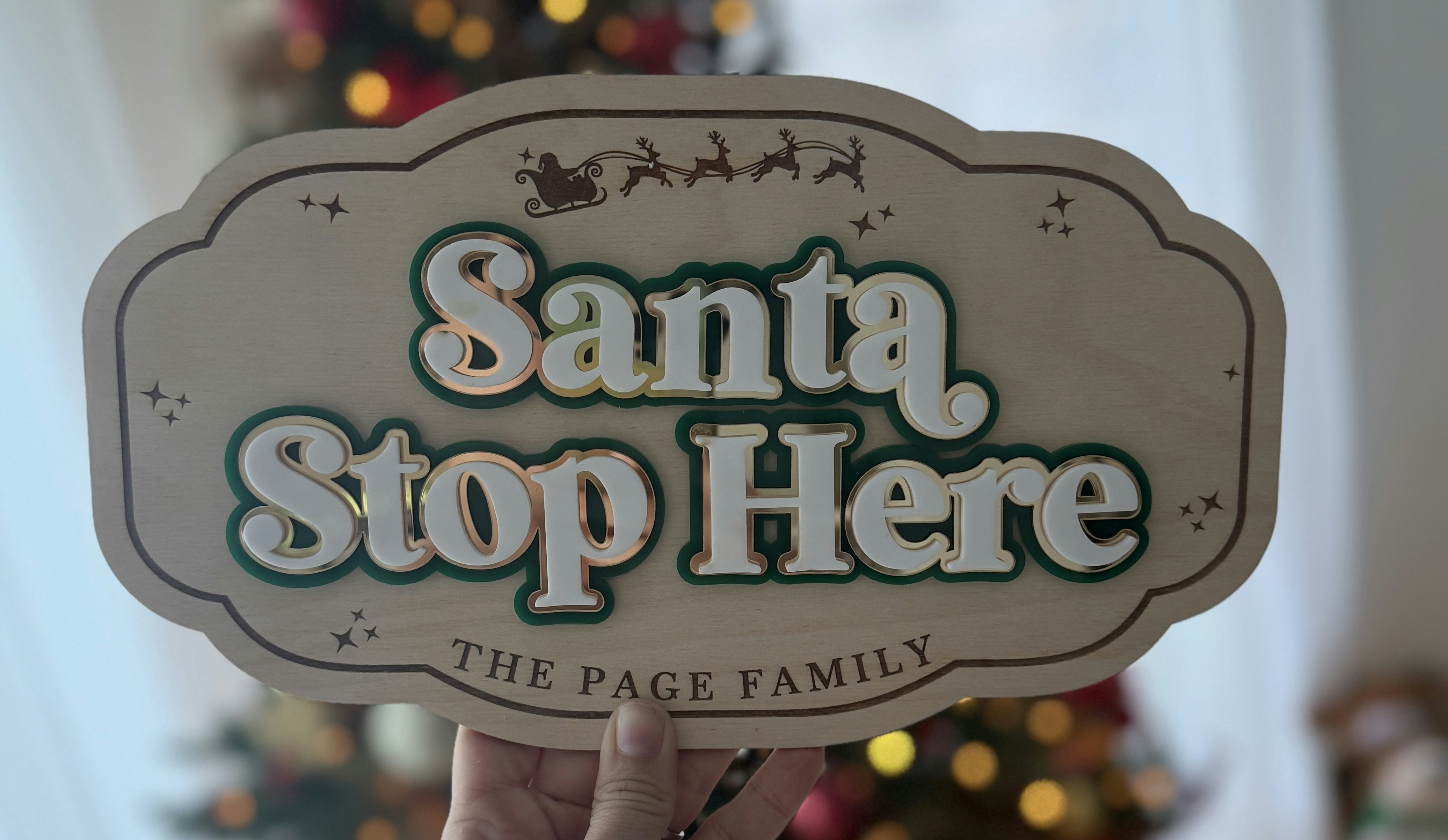 Santa Stop Here