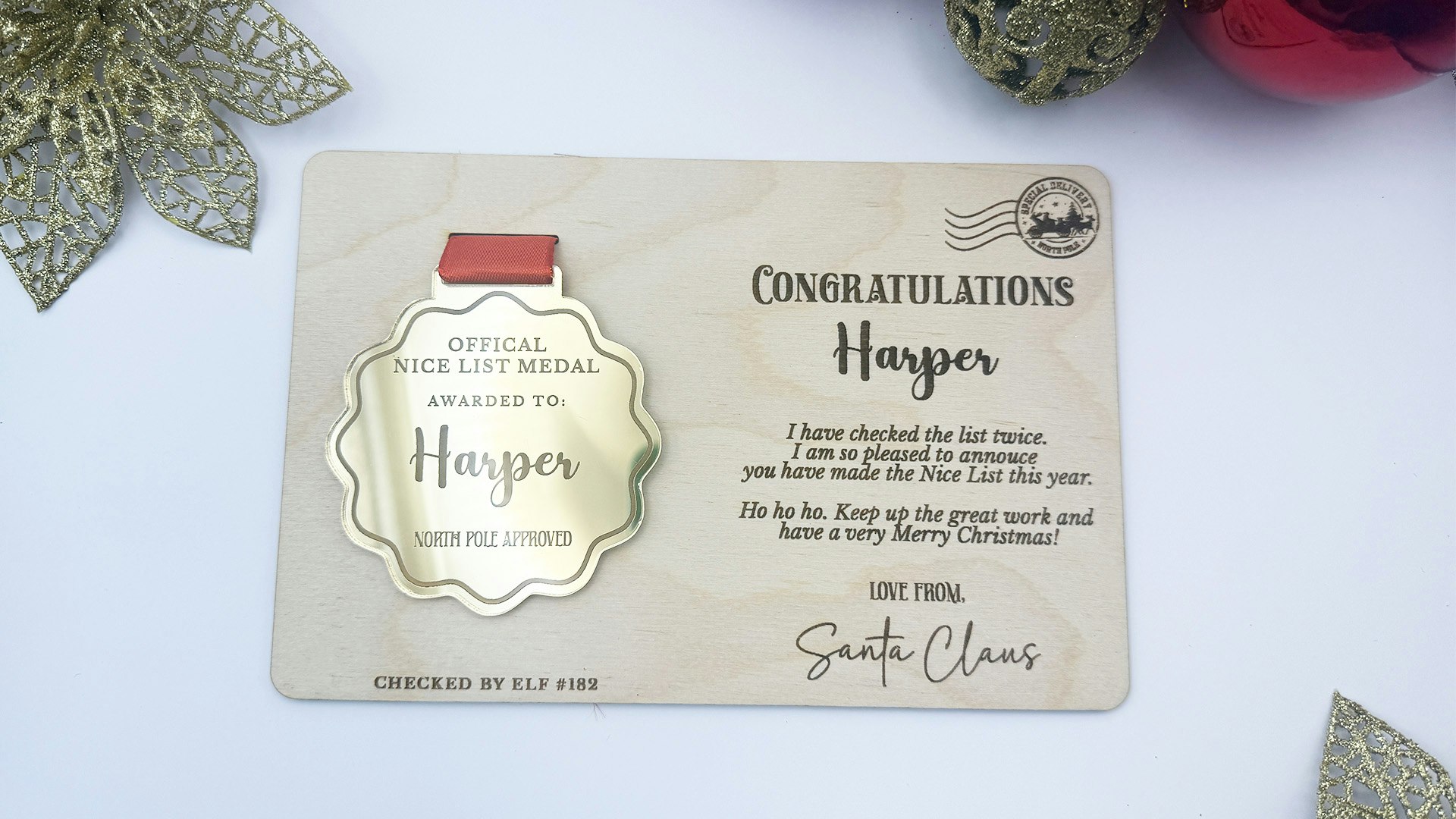 Nice List Award