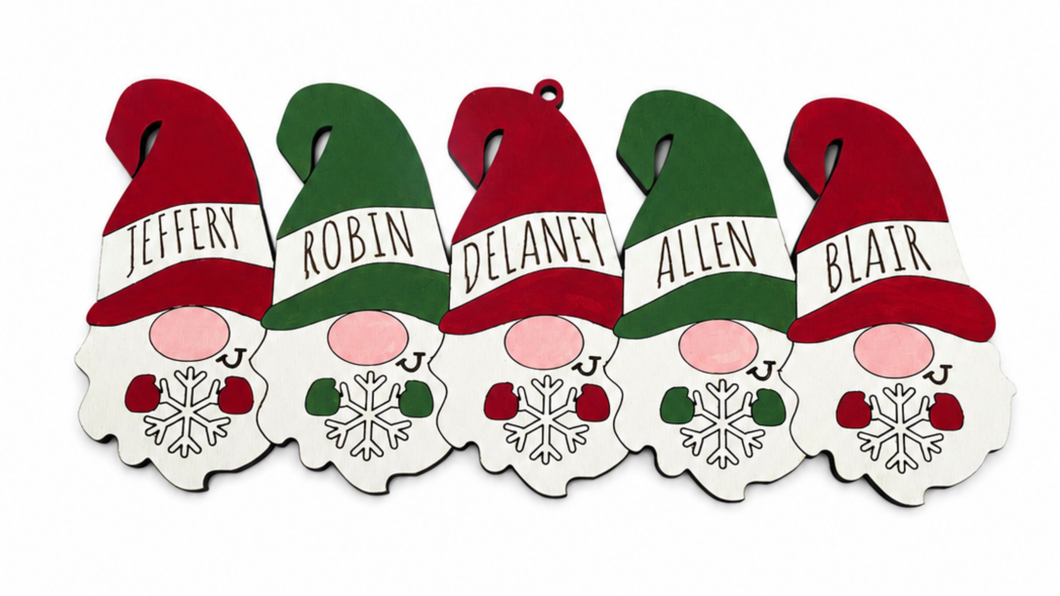 Gnome FAMILY Ornament