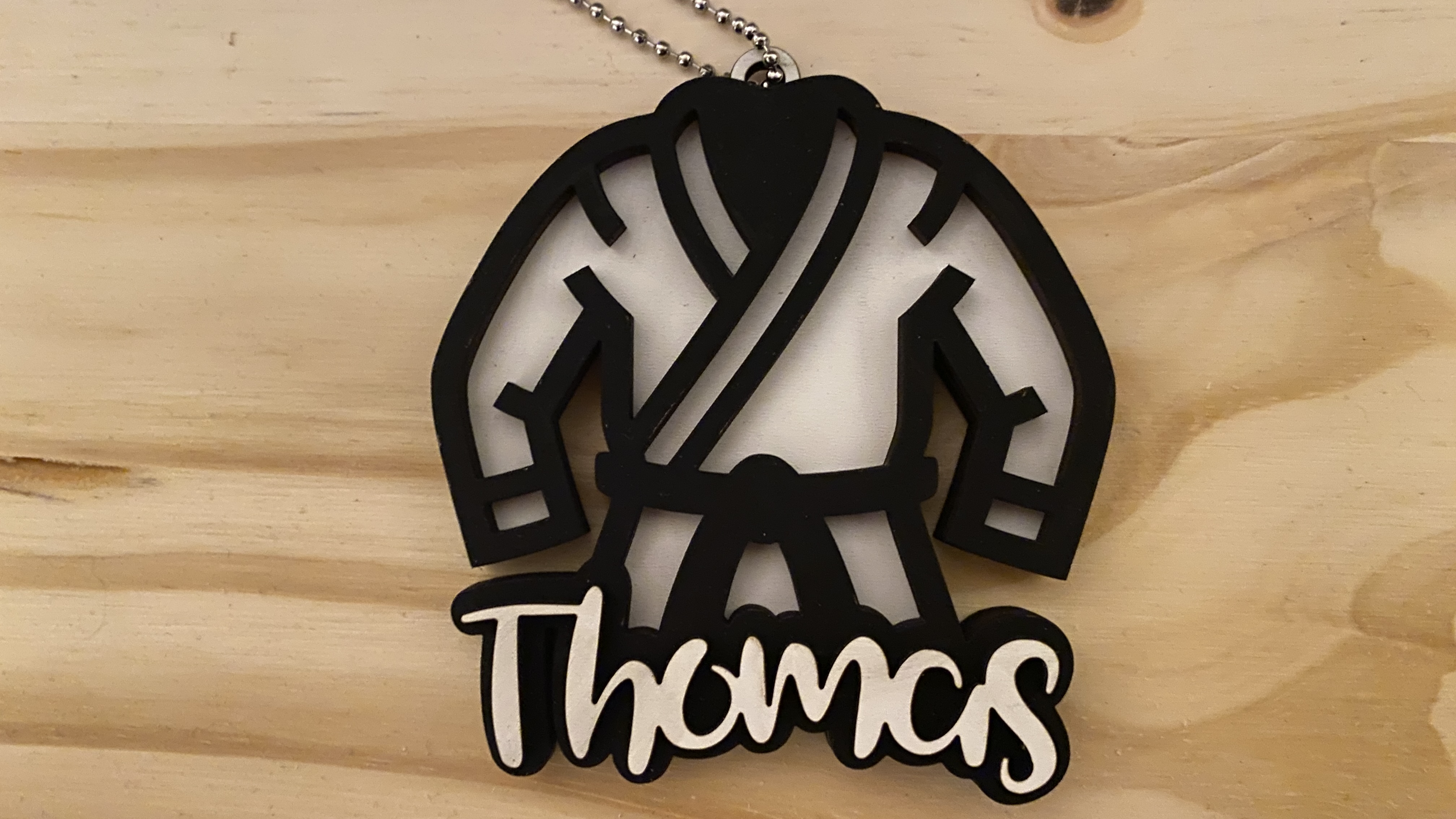 Martial Arts Ghi Bag Tag