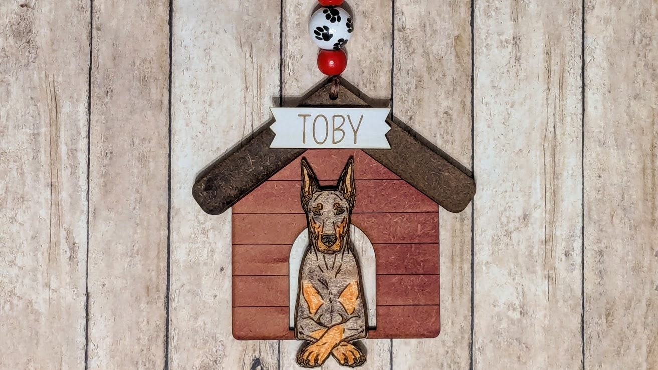 Doghouse Ornament