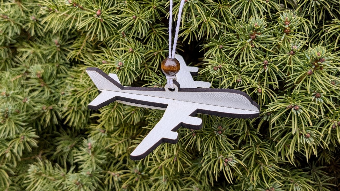 Airplane 3D Ornament