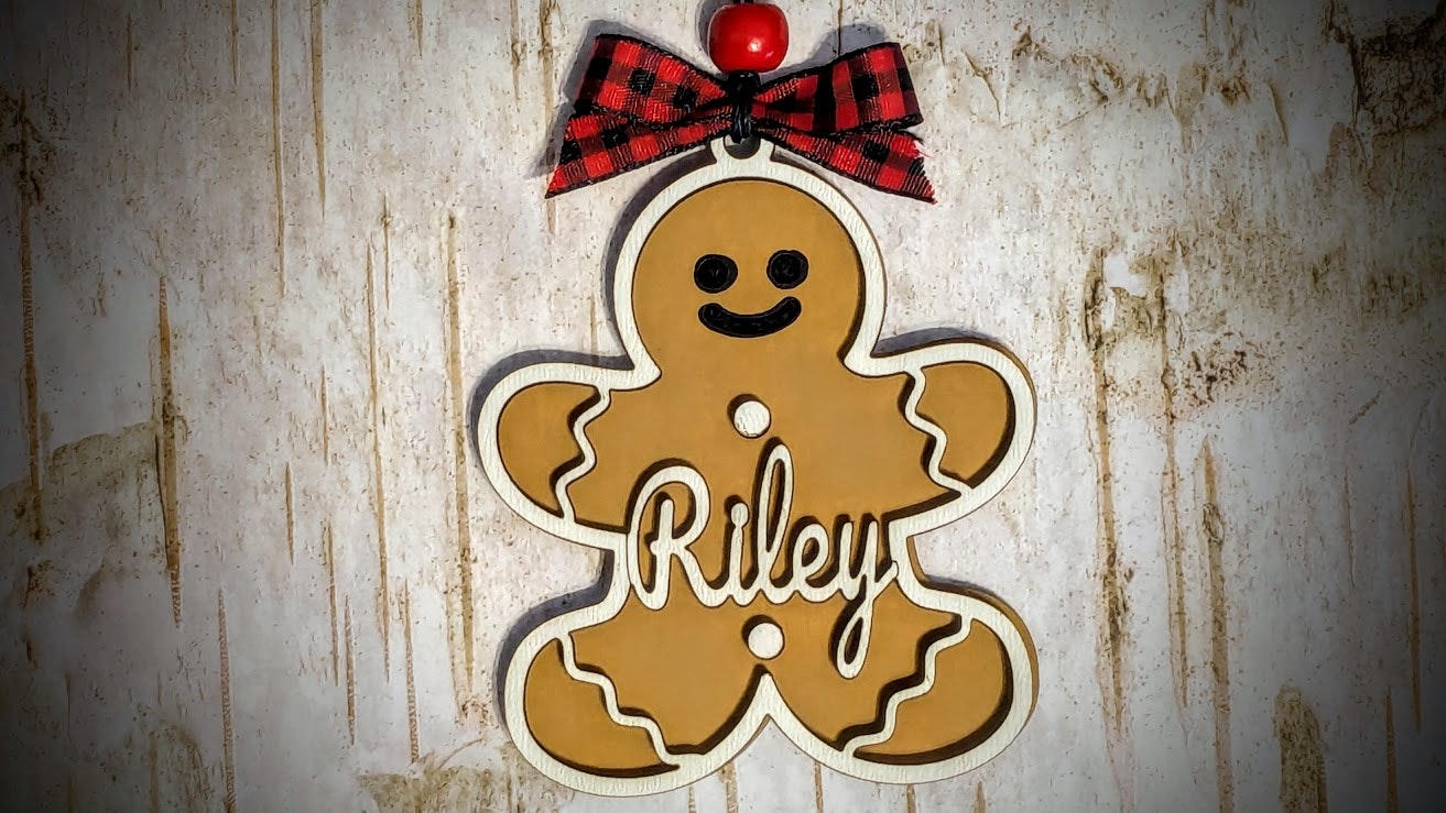 Gingerbread Man Ornament