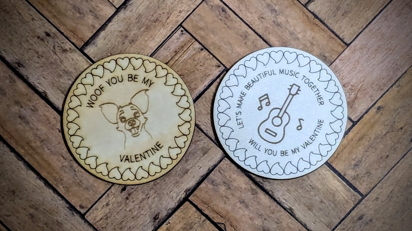 Valentine Token with Emoji