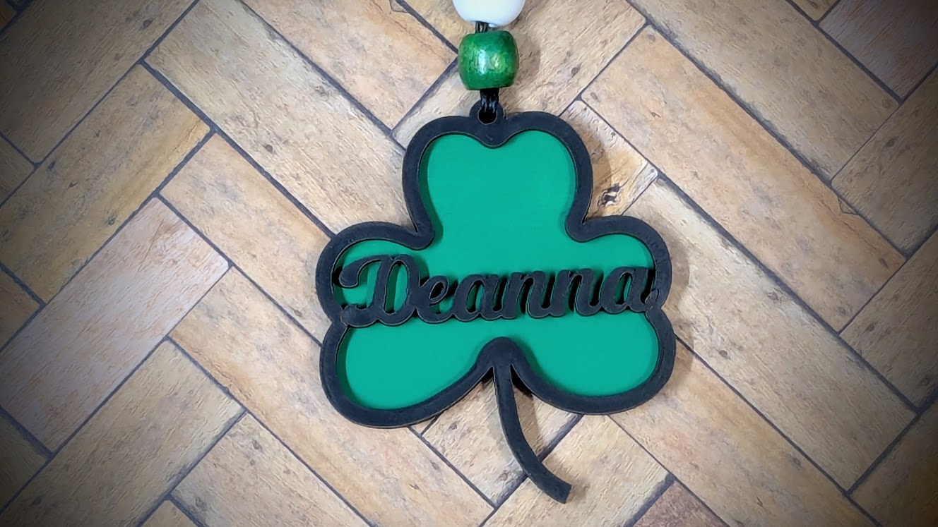 Shamrock - Personalized Ornament