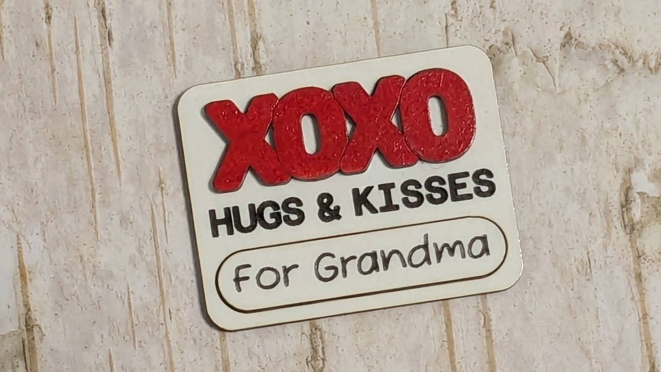 Hugs & Kisses Magnet