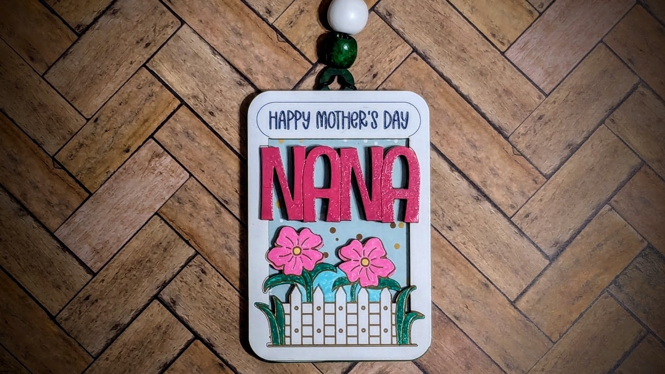 Flower Garden Gift Card Holder