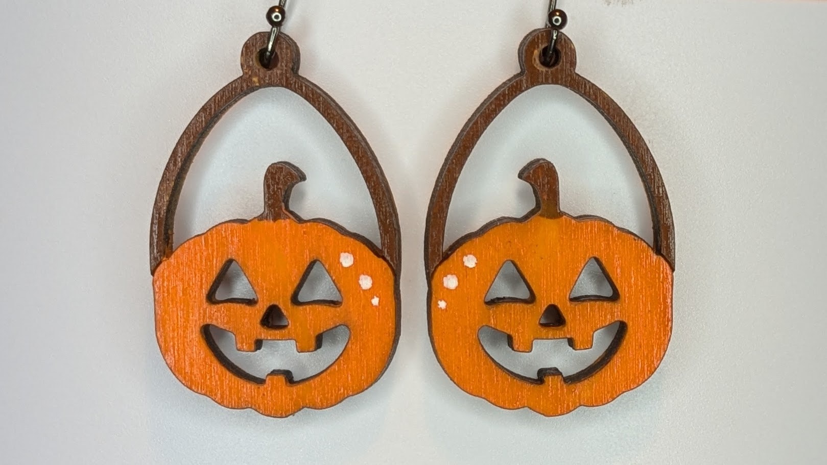 Jack-o'-lantern Earrings