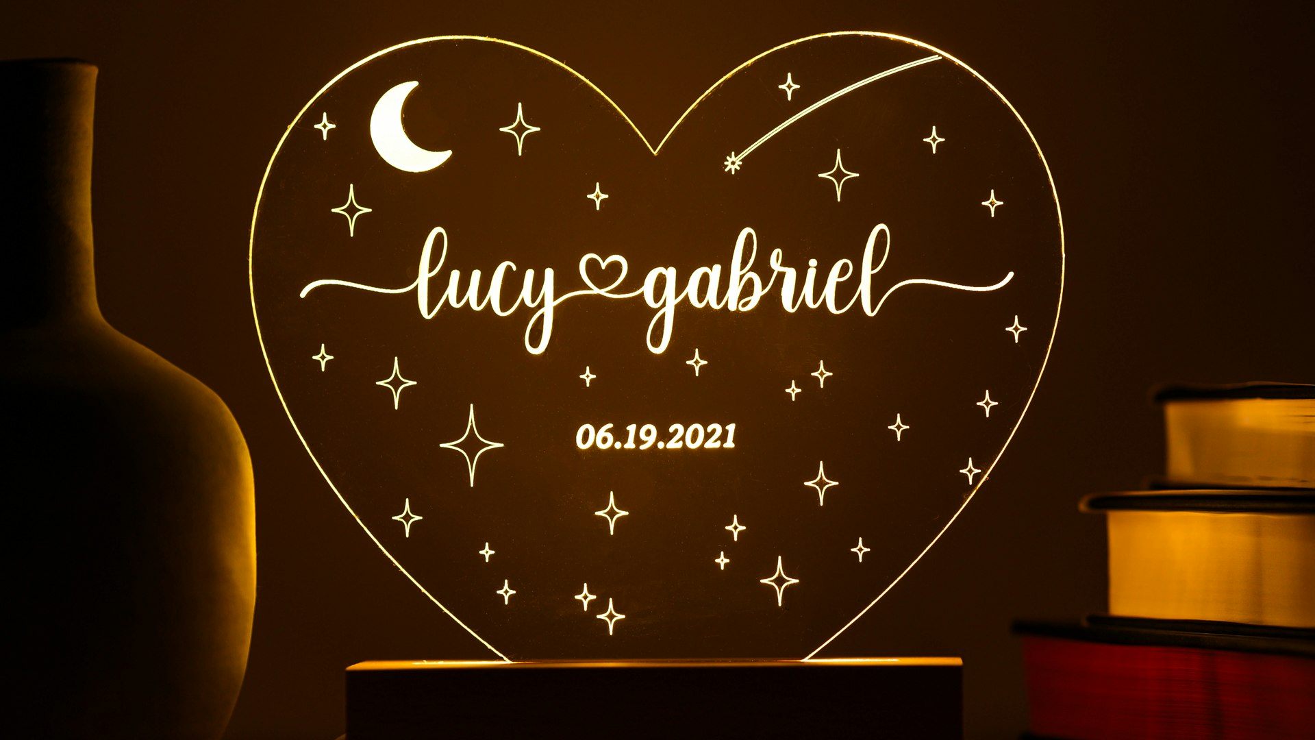 Heart Night Light