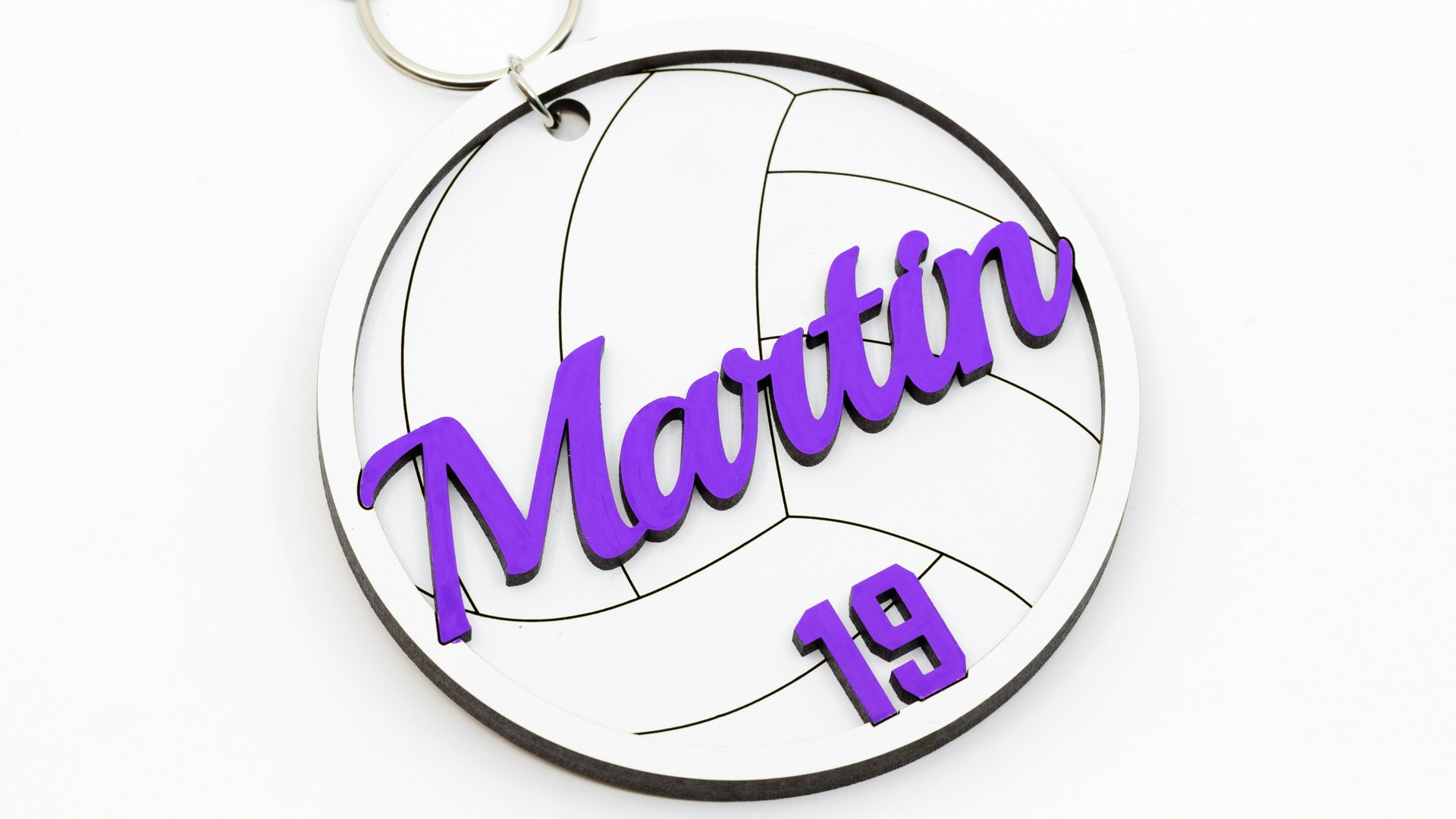 Volleyball Bag Tag