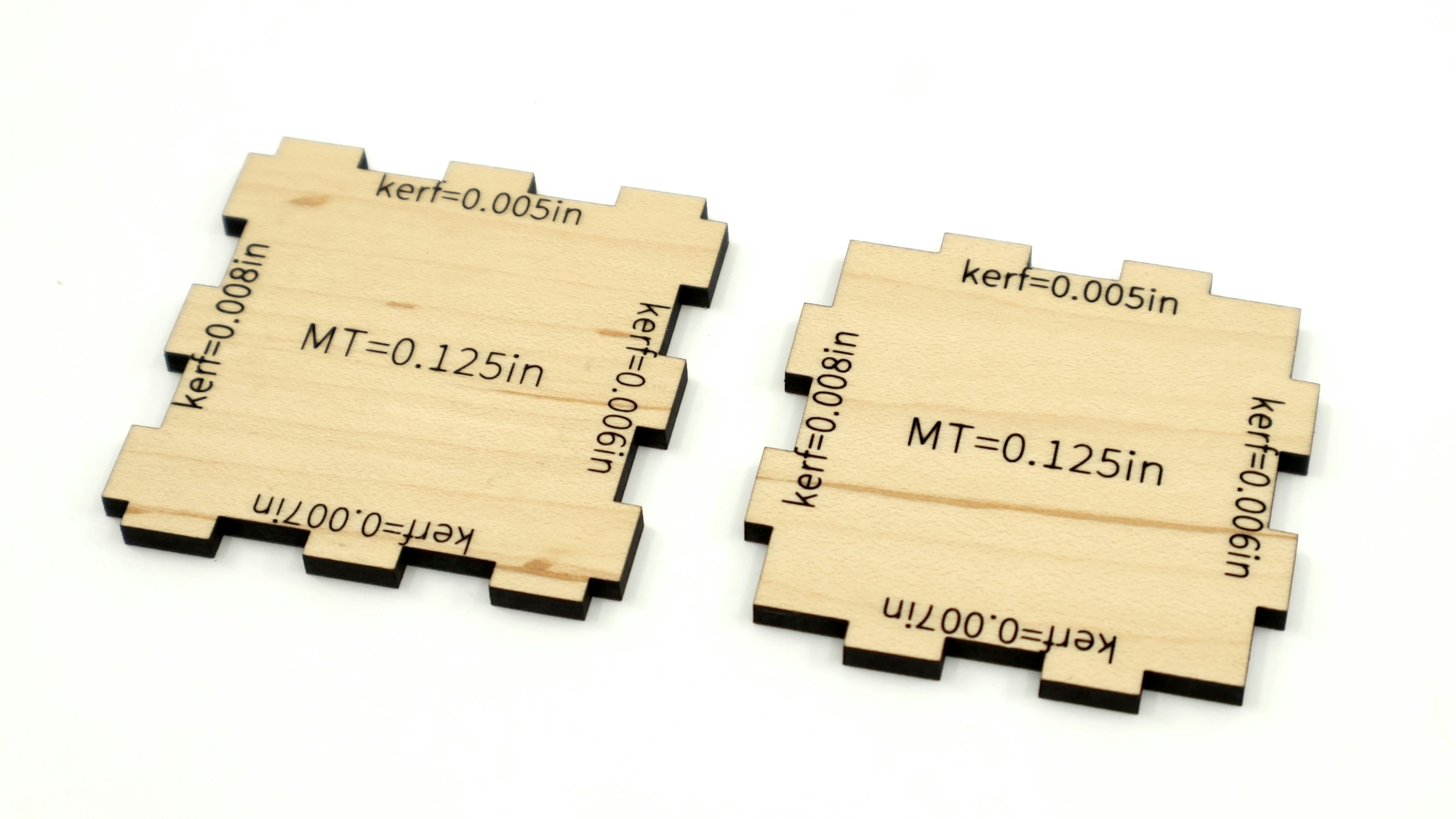Finger Joints Kerf Tester