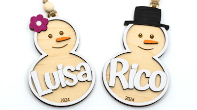 Snowman Ornament