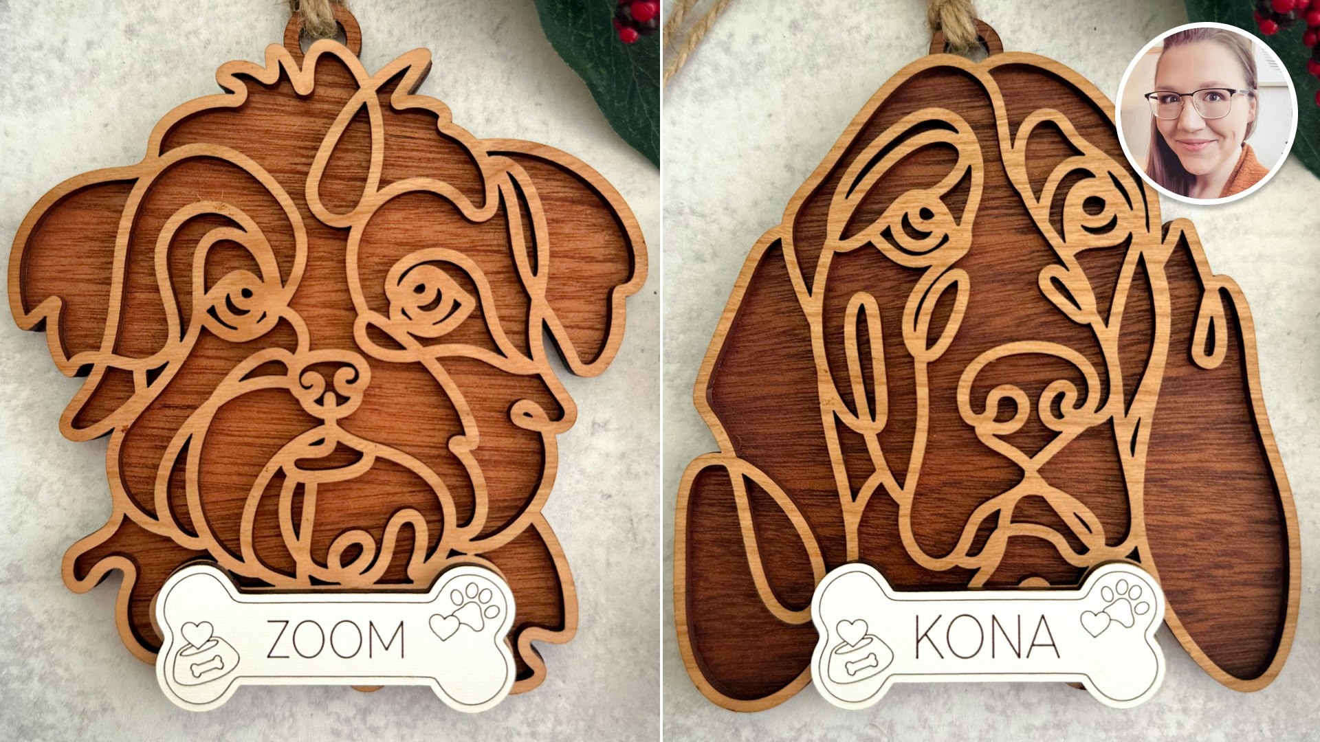 Dog Bone for Missa's Dog Ornaments