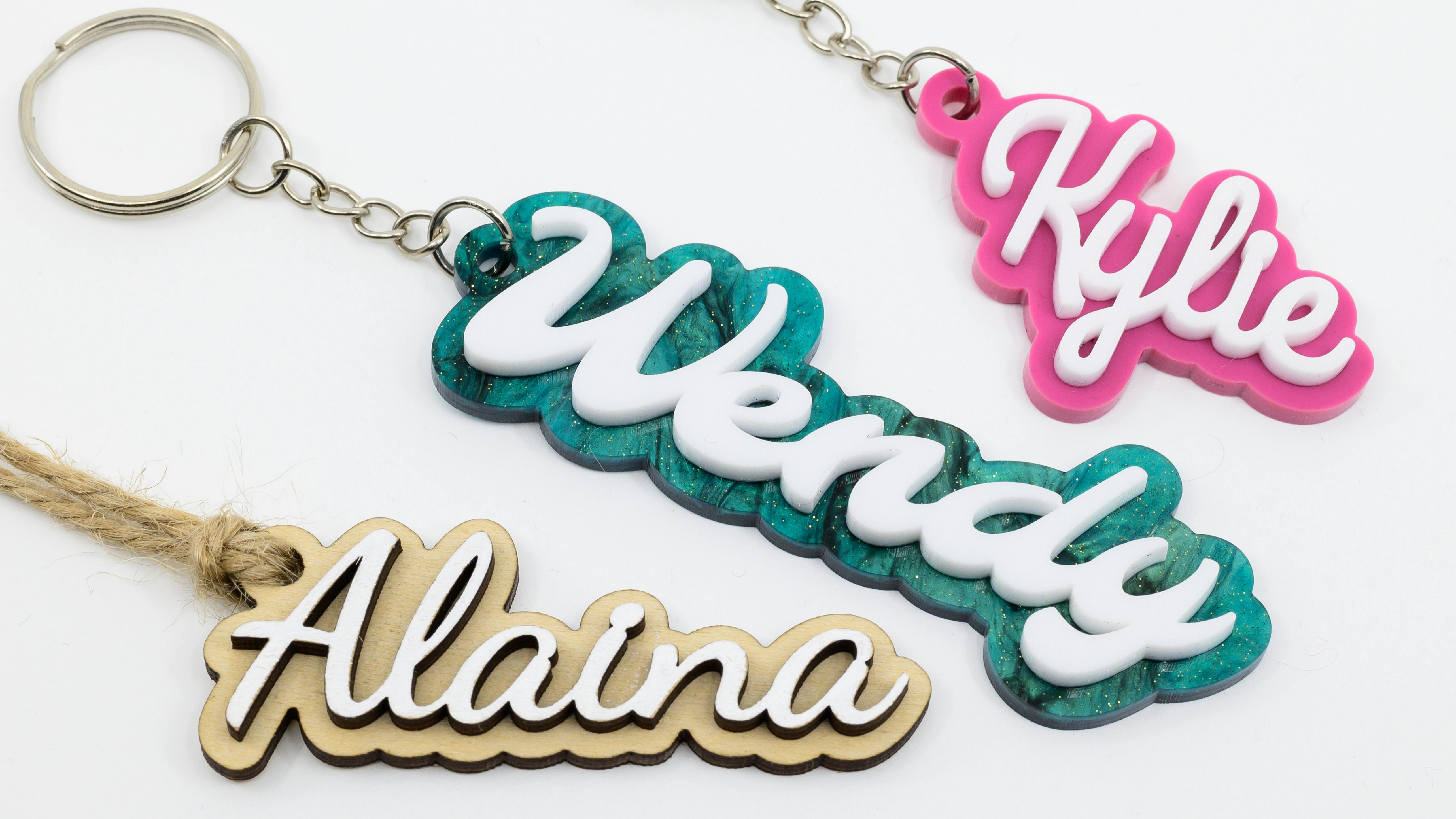 Layered Keychain