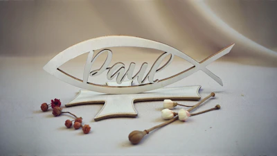 Baptism Gift Fish with Name