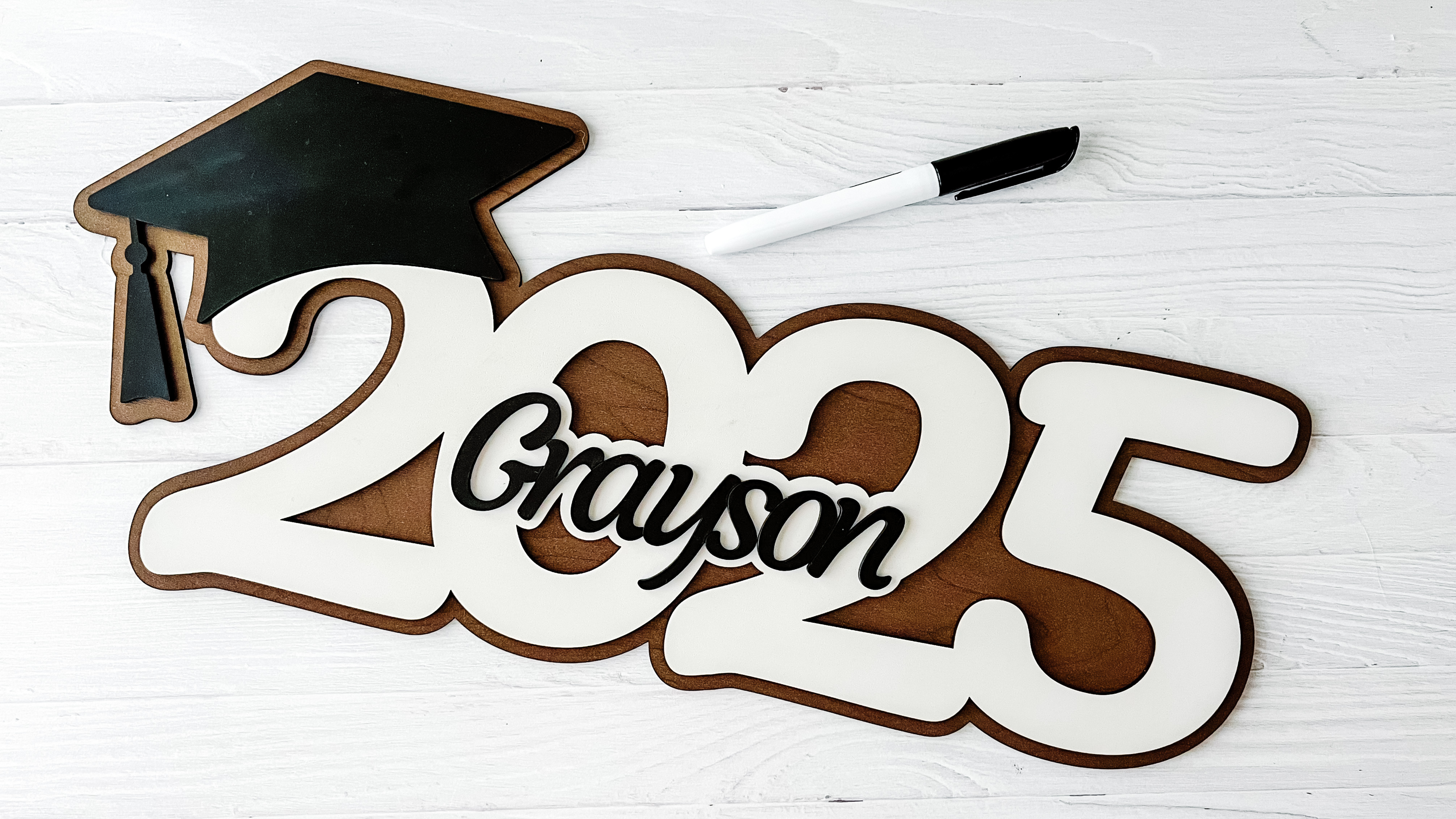 Graduation keychain
