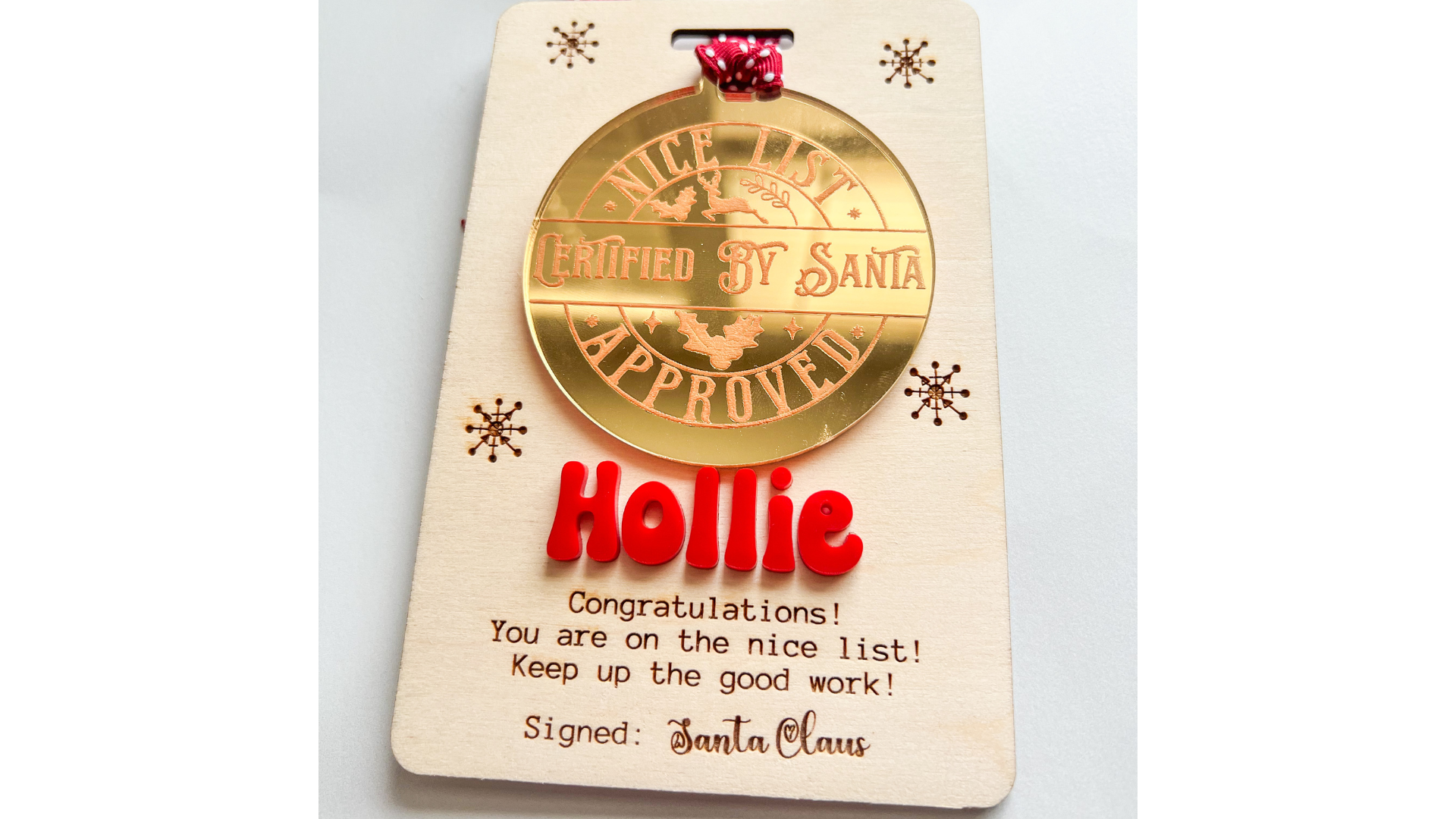 Nice list medal