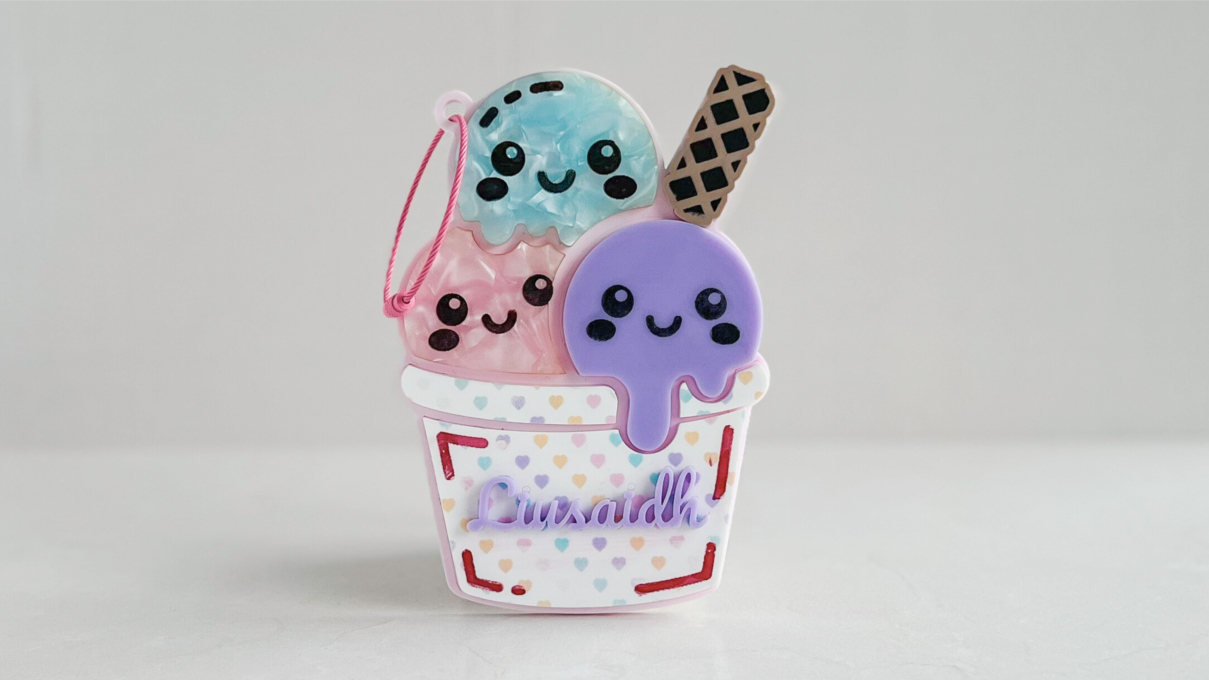Bag Tag - Ice Cream