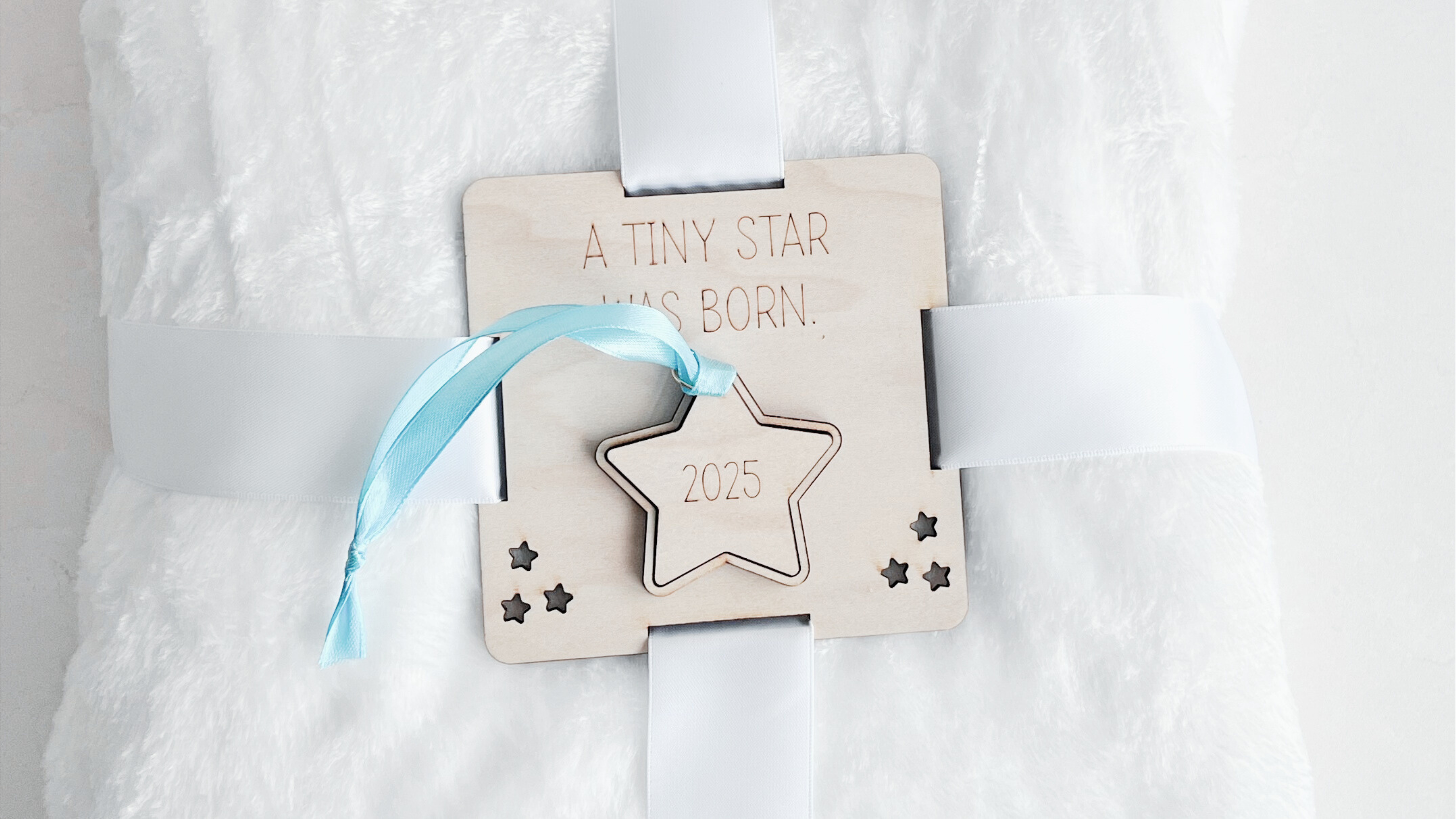 Baby Blanket tag - A Star is born