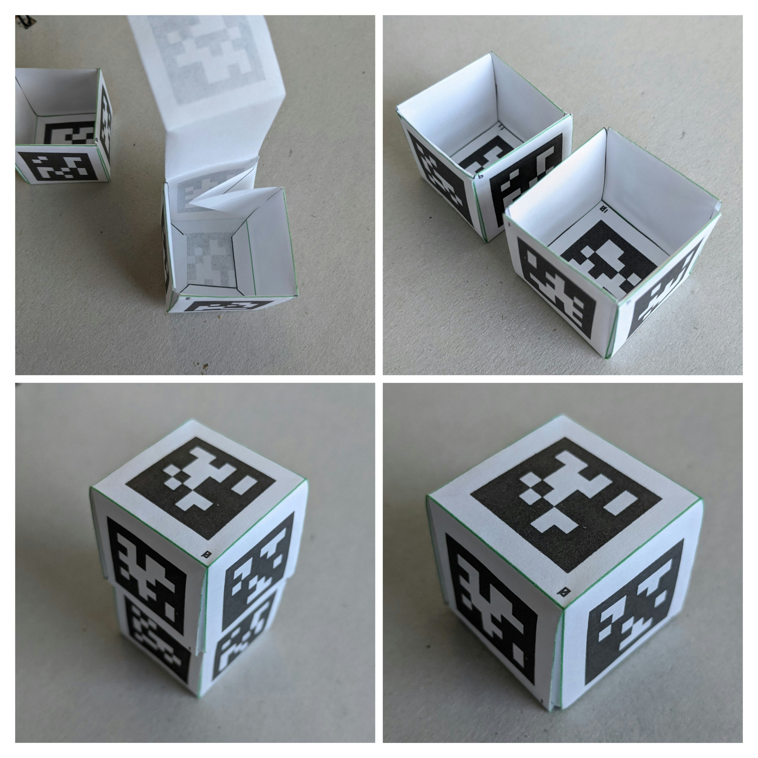 AprilTag Papercraft Box