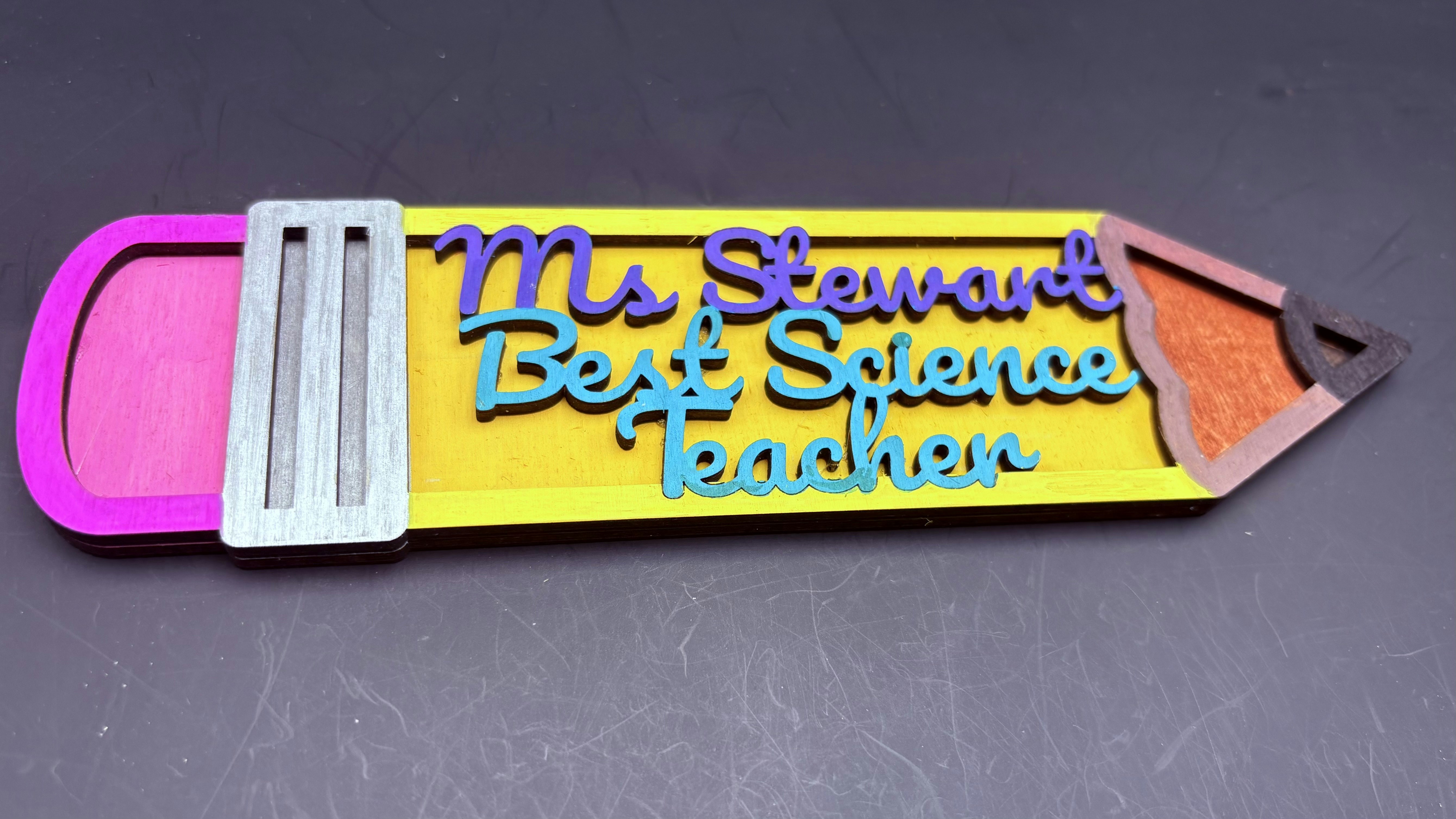 PencilWallSign