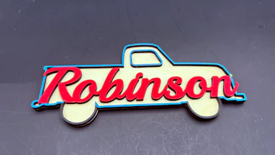 Custom Name Pickup Sign