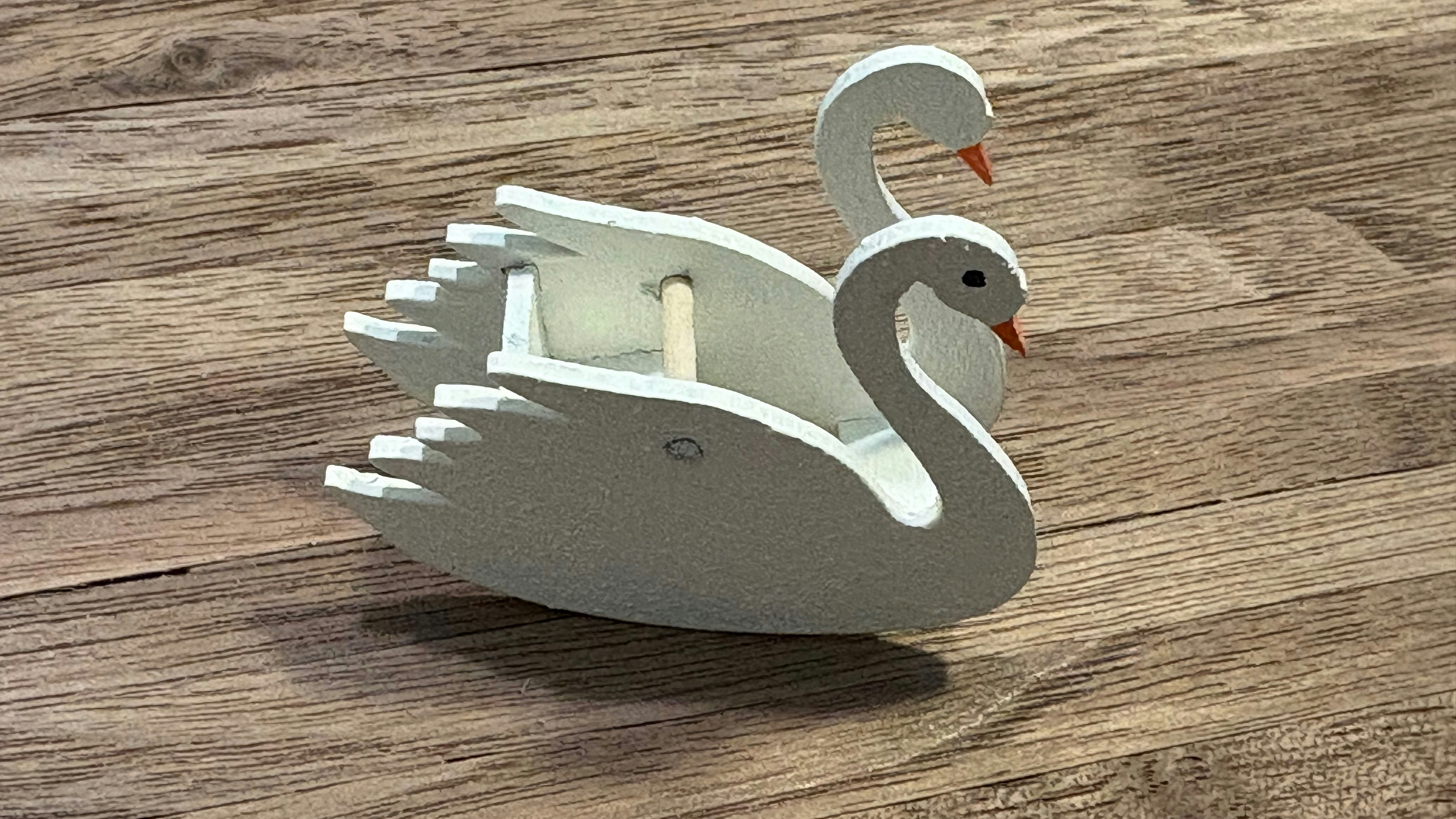 Miniature Swan Rocker