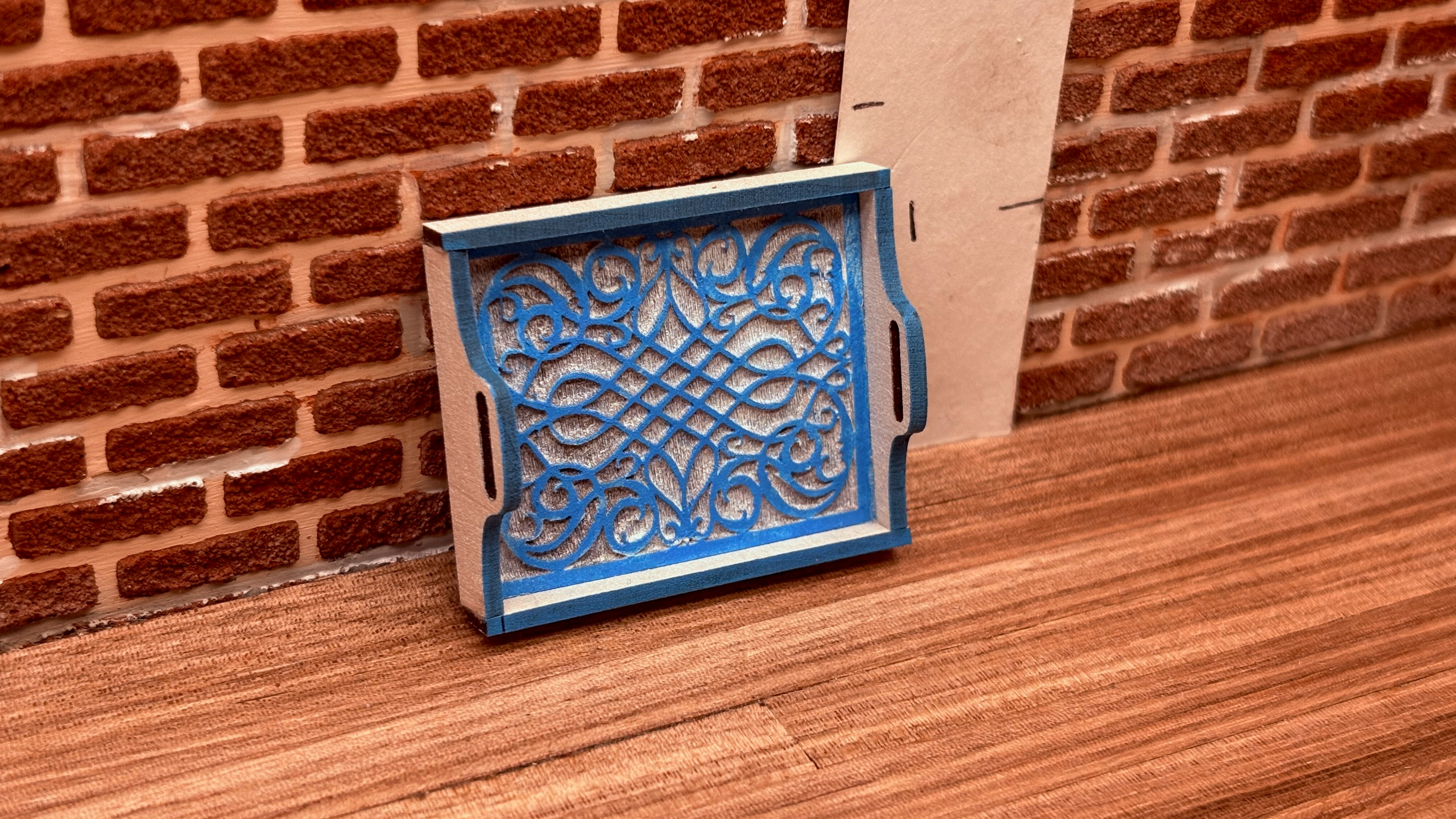 Miniature Engraved Tray