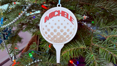 Golf Ornament