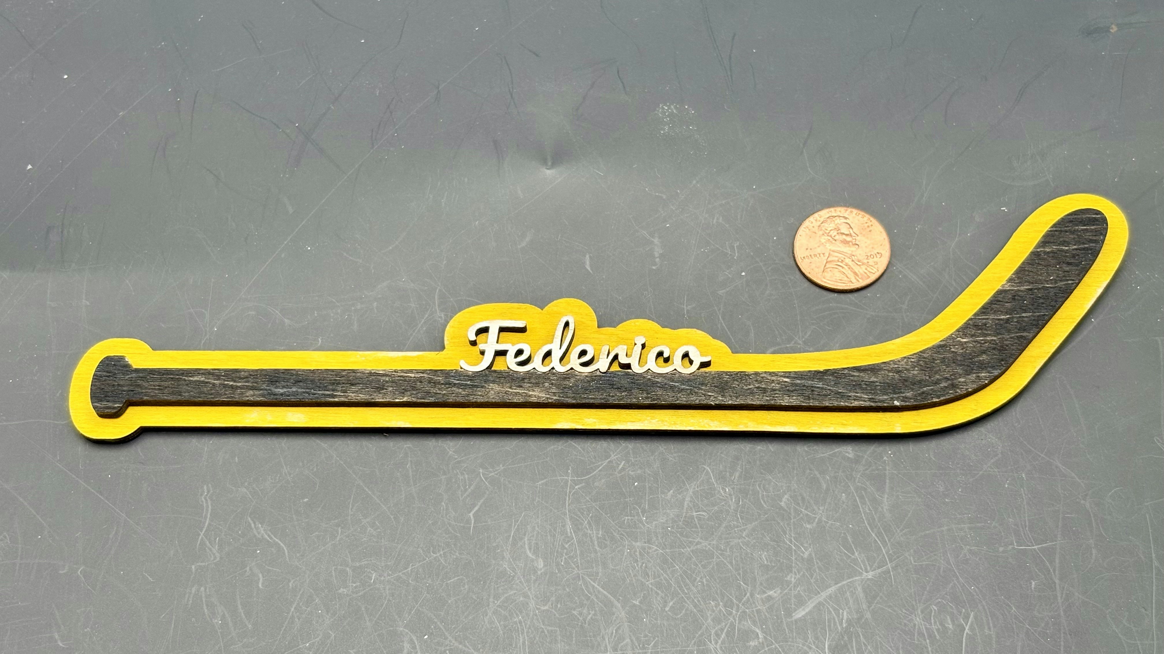Hockey Stick Sign