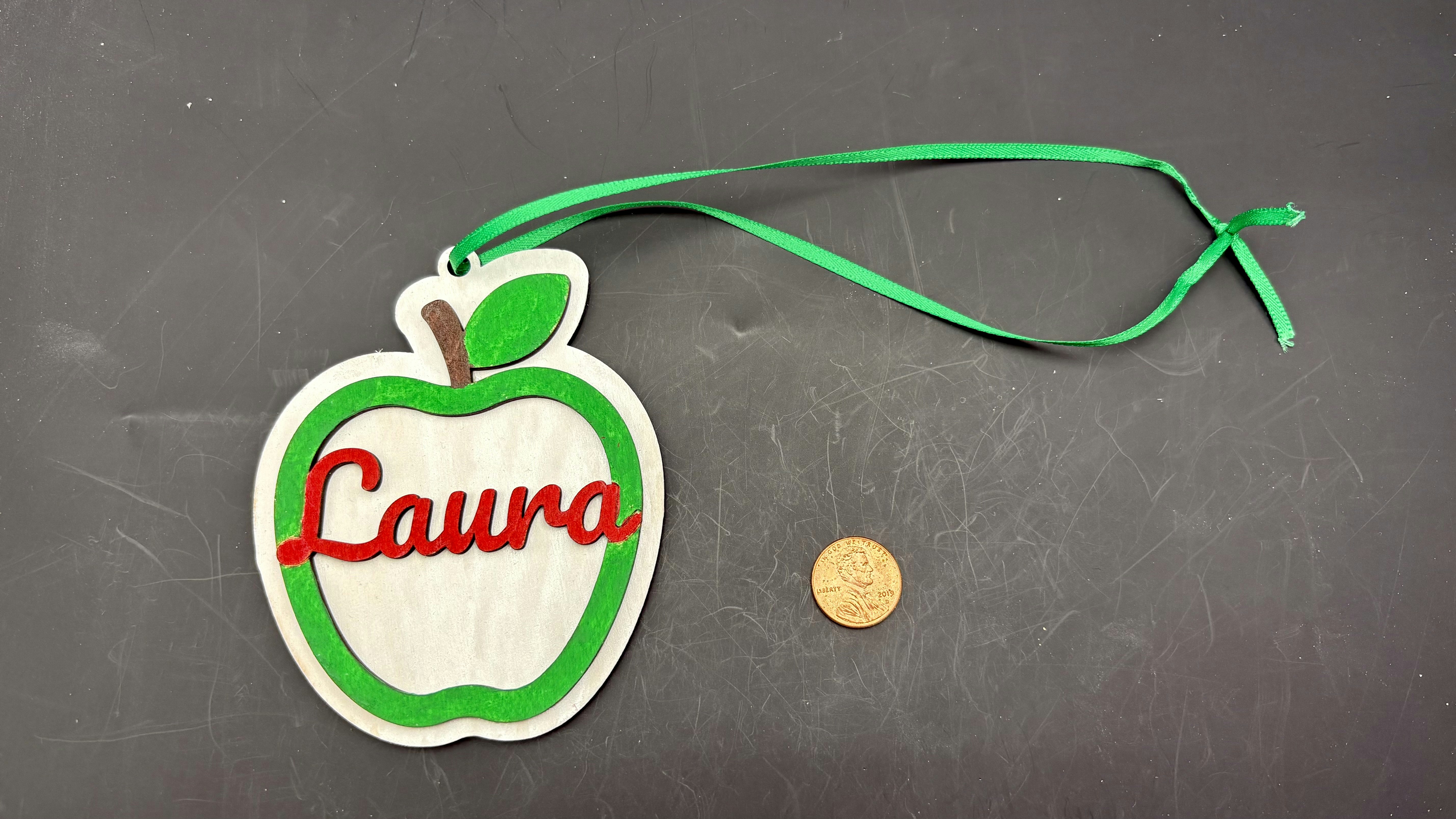 Custom Name Apple