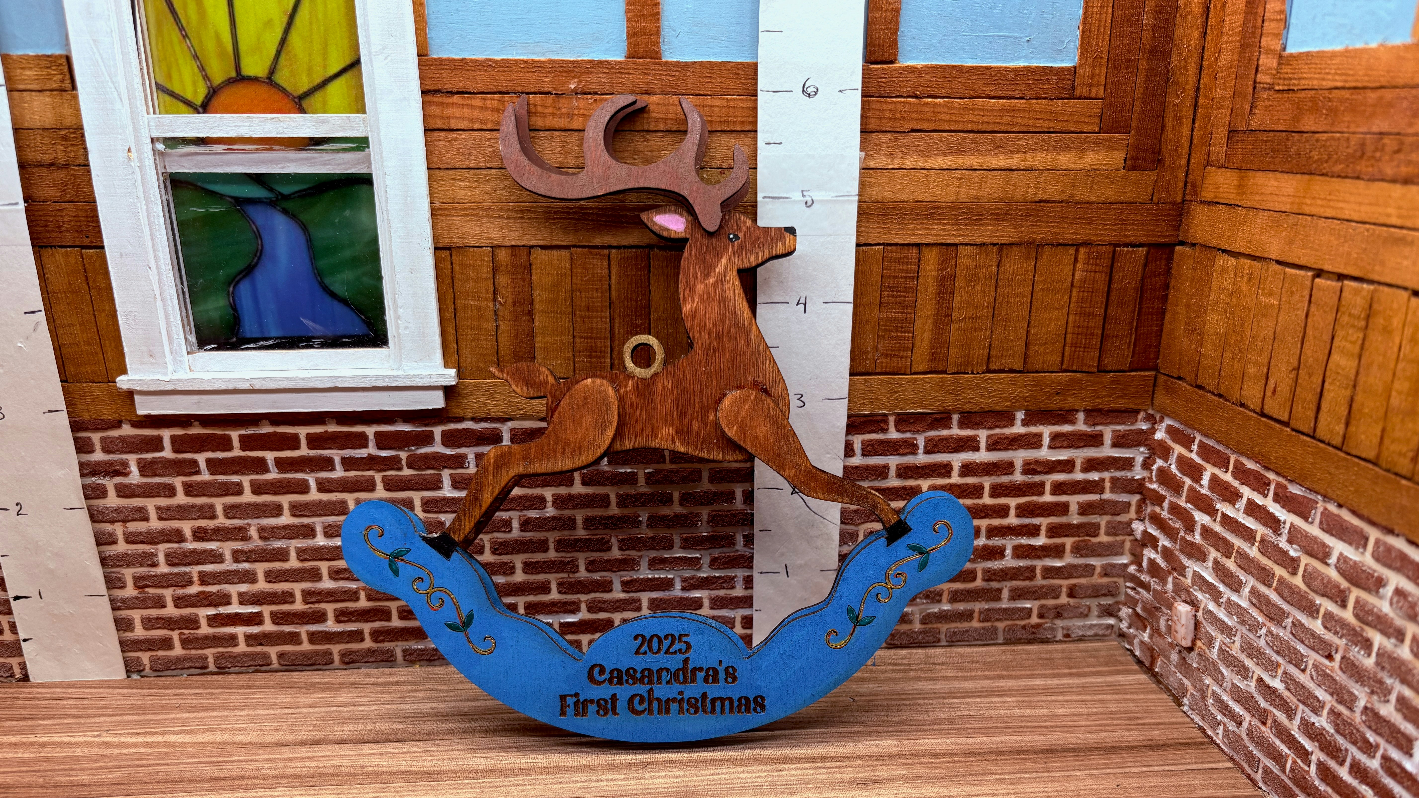 Baby's First Christmas Reindeer Ornament