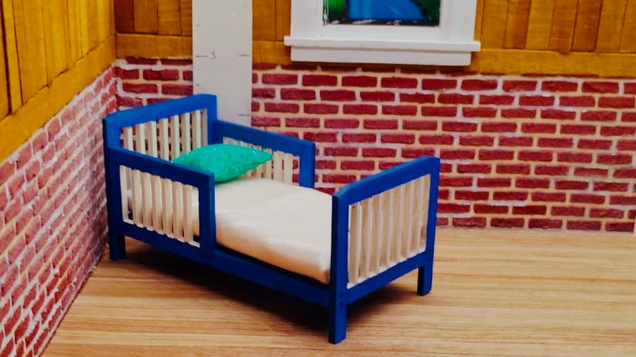 Miniature Toddler Bed
