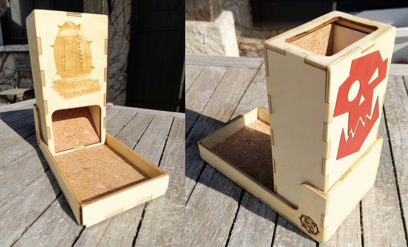Dice tower