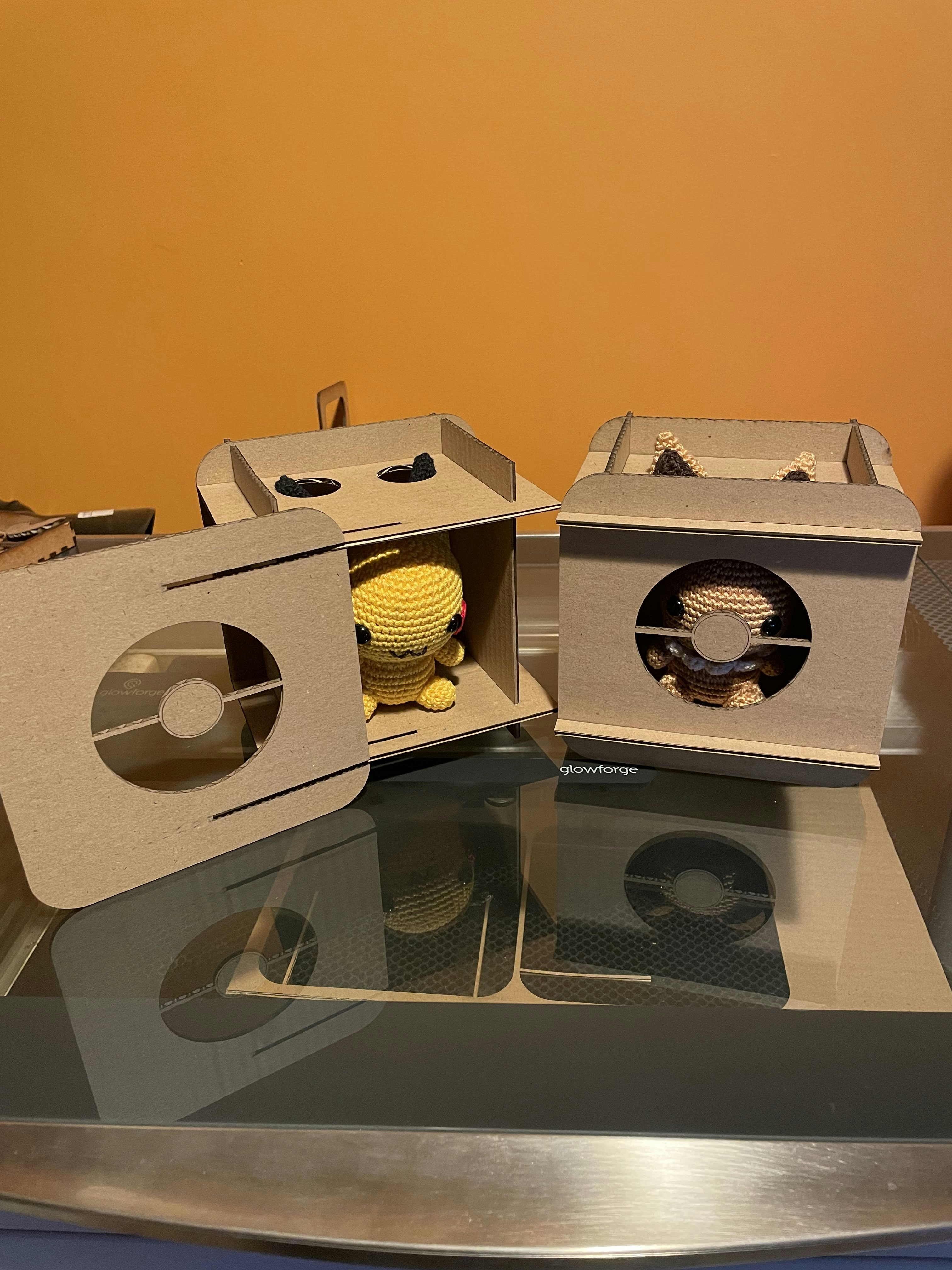 Pokemon cardboard box