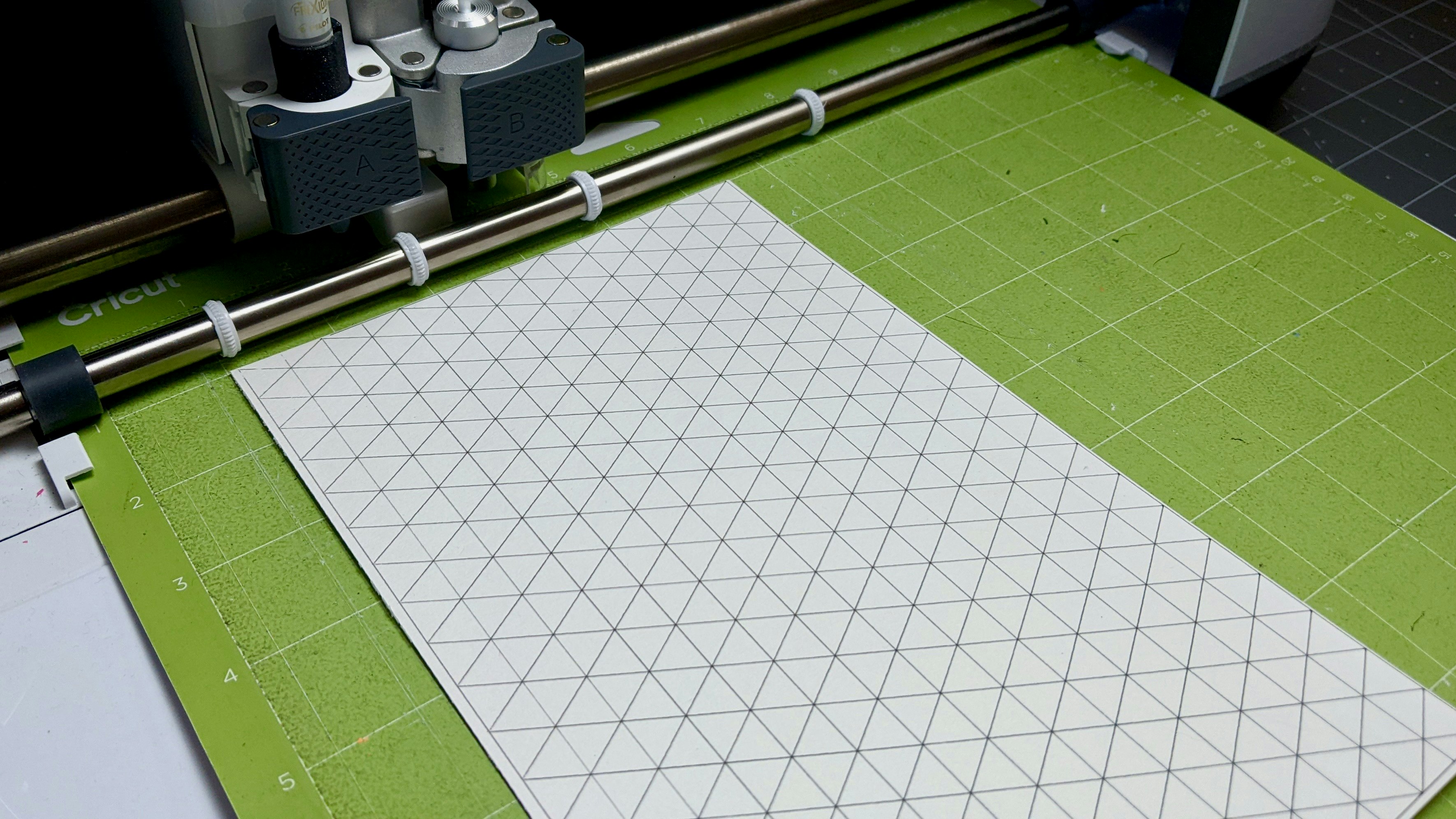 Isometric Grid For Plotters
