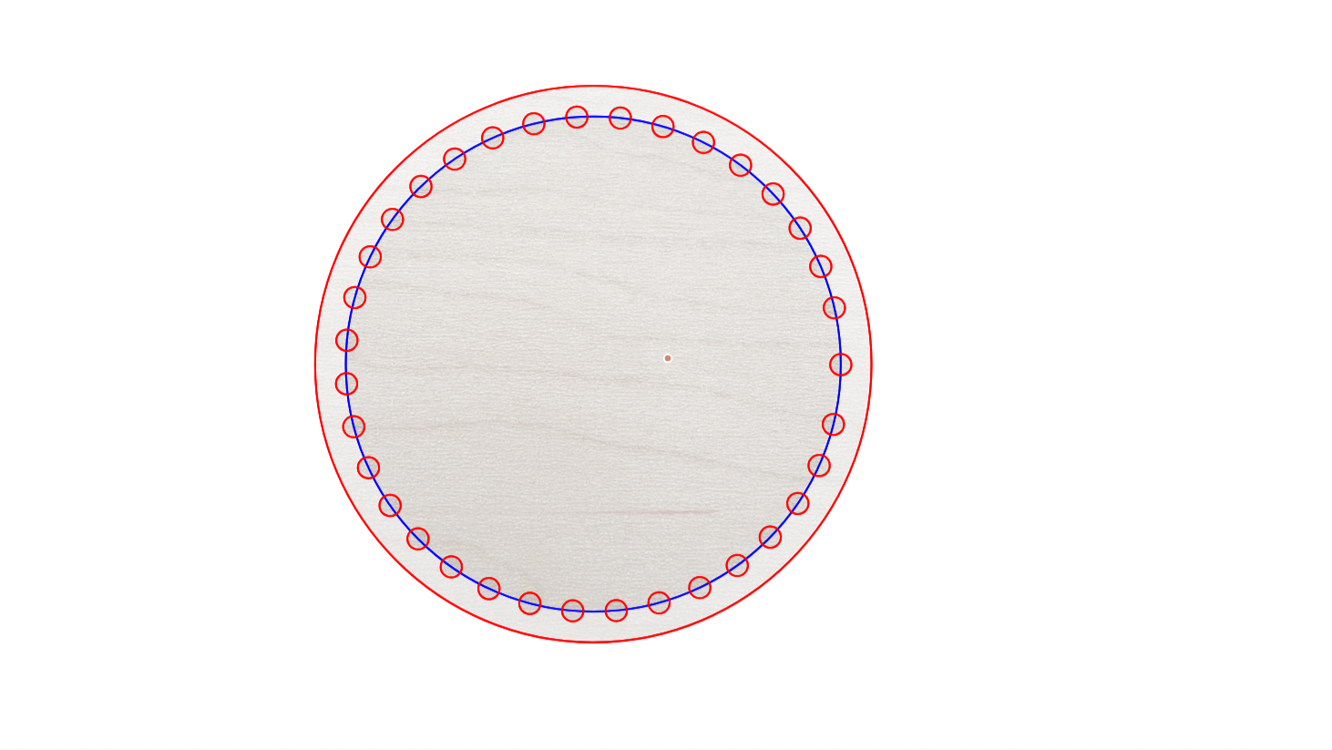 Shape Circle Path