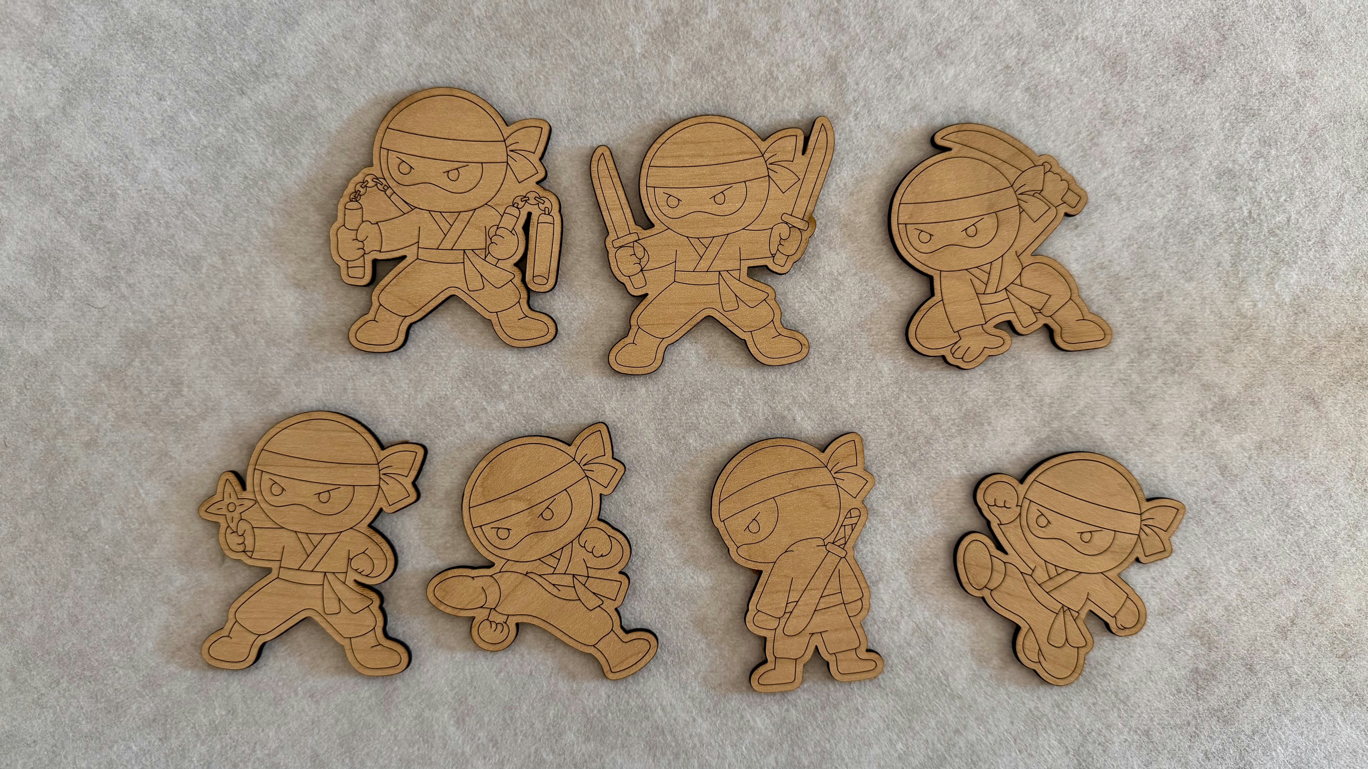 Ninja Score and Paint Kits
