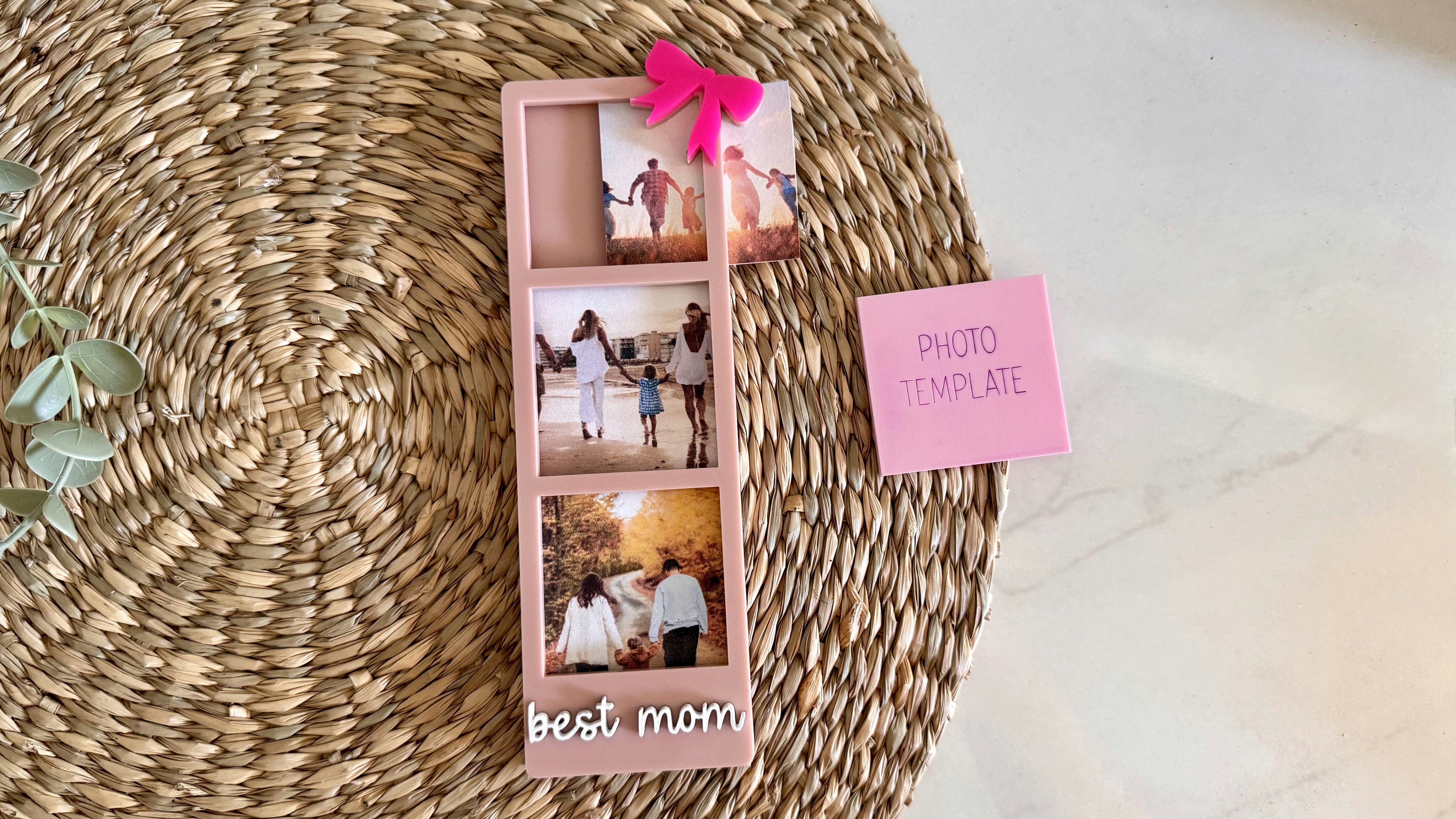 3 Photo Magnet Side Open
