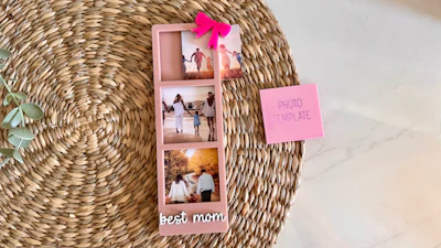 3 Photo Magnet Side Open