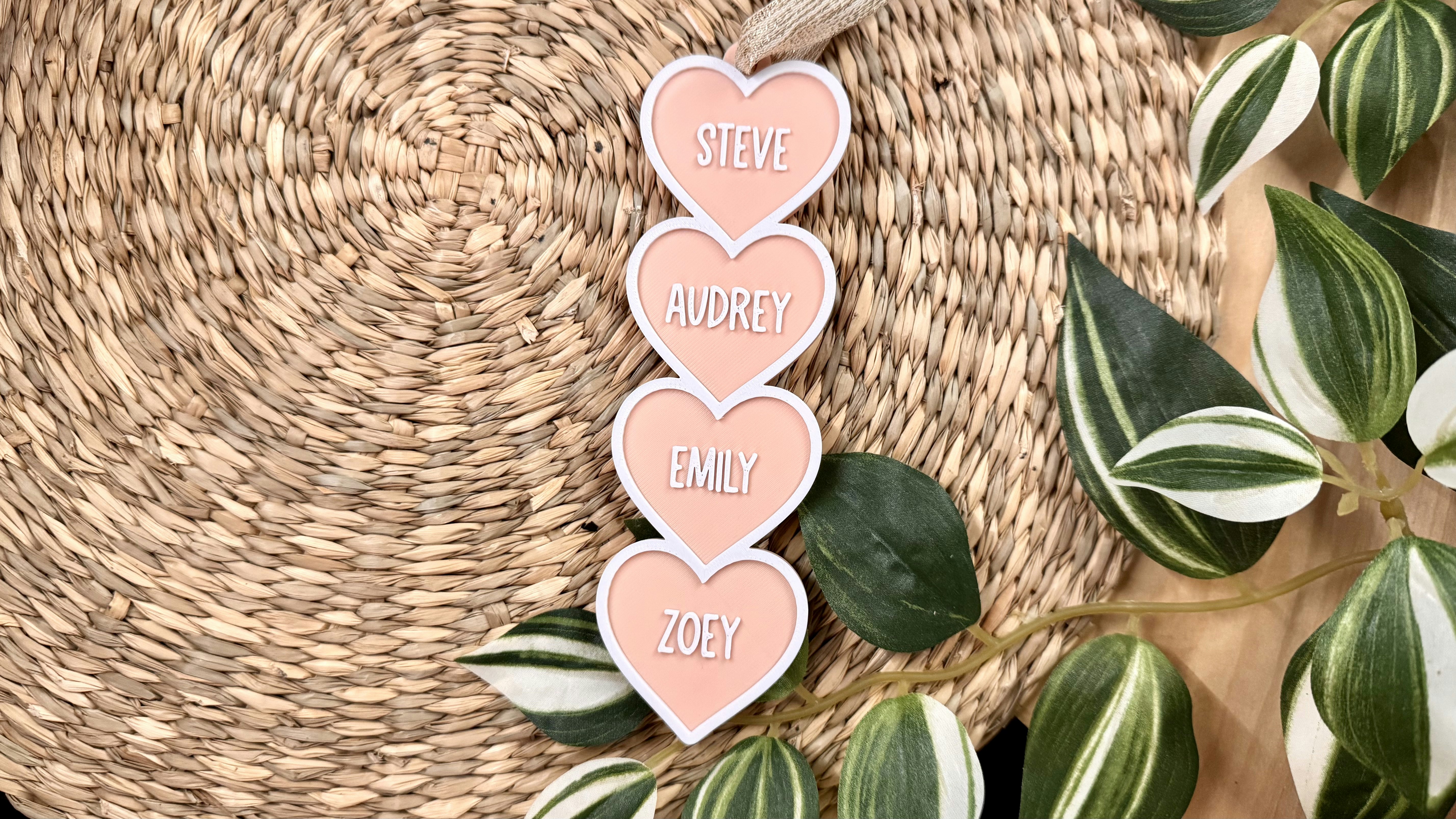 Heart Family 3D
