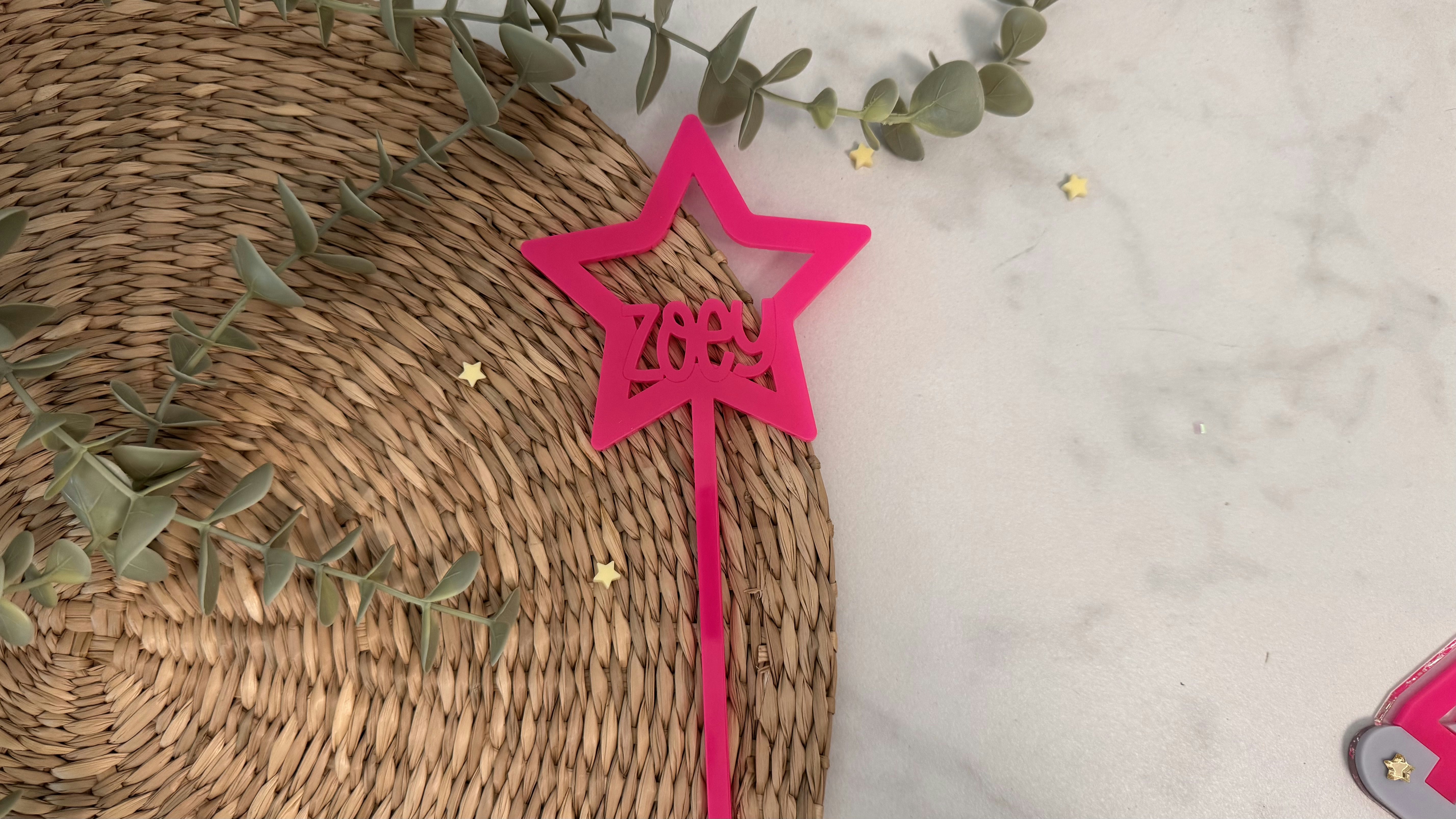 Star Cake Topper