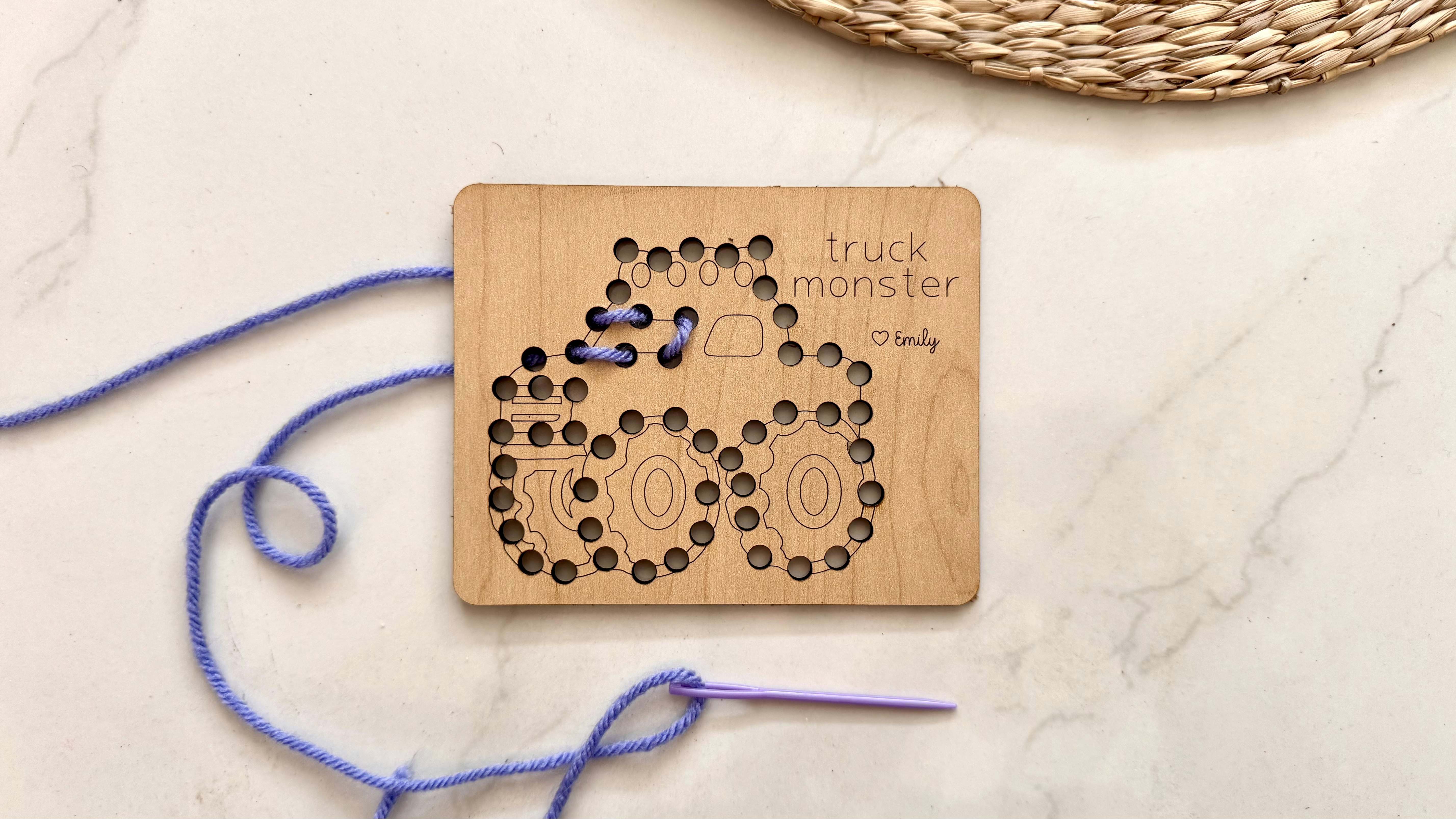 Monster Truck Sewing Kit