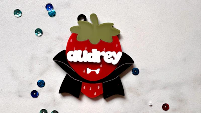 Strawberry Vampire Tag