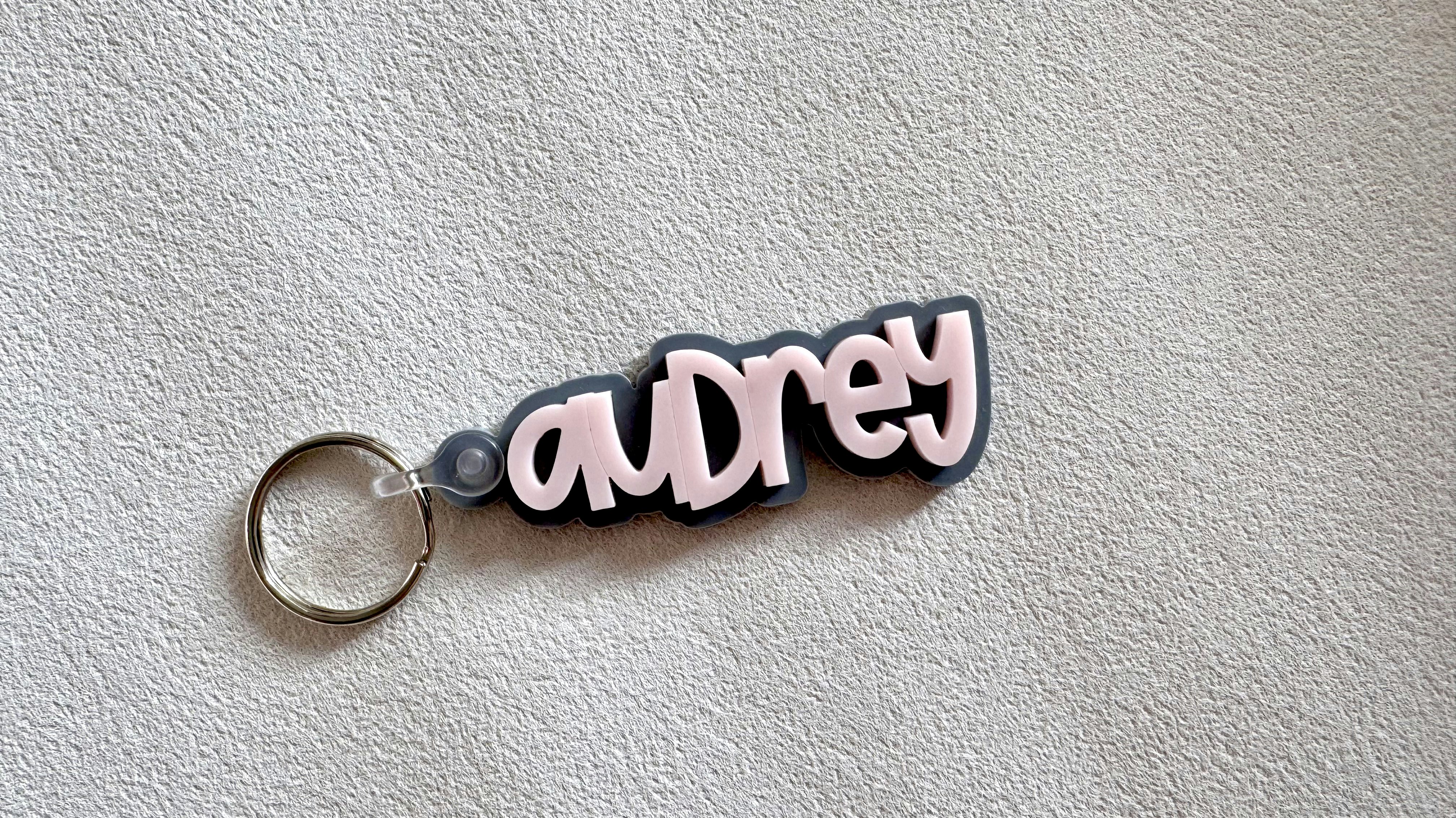 Name Keychain Sign