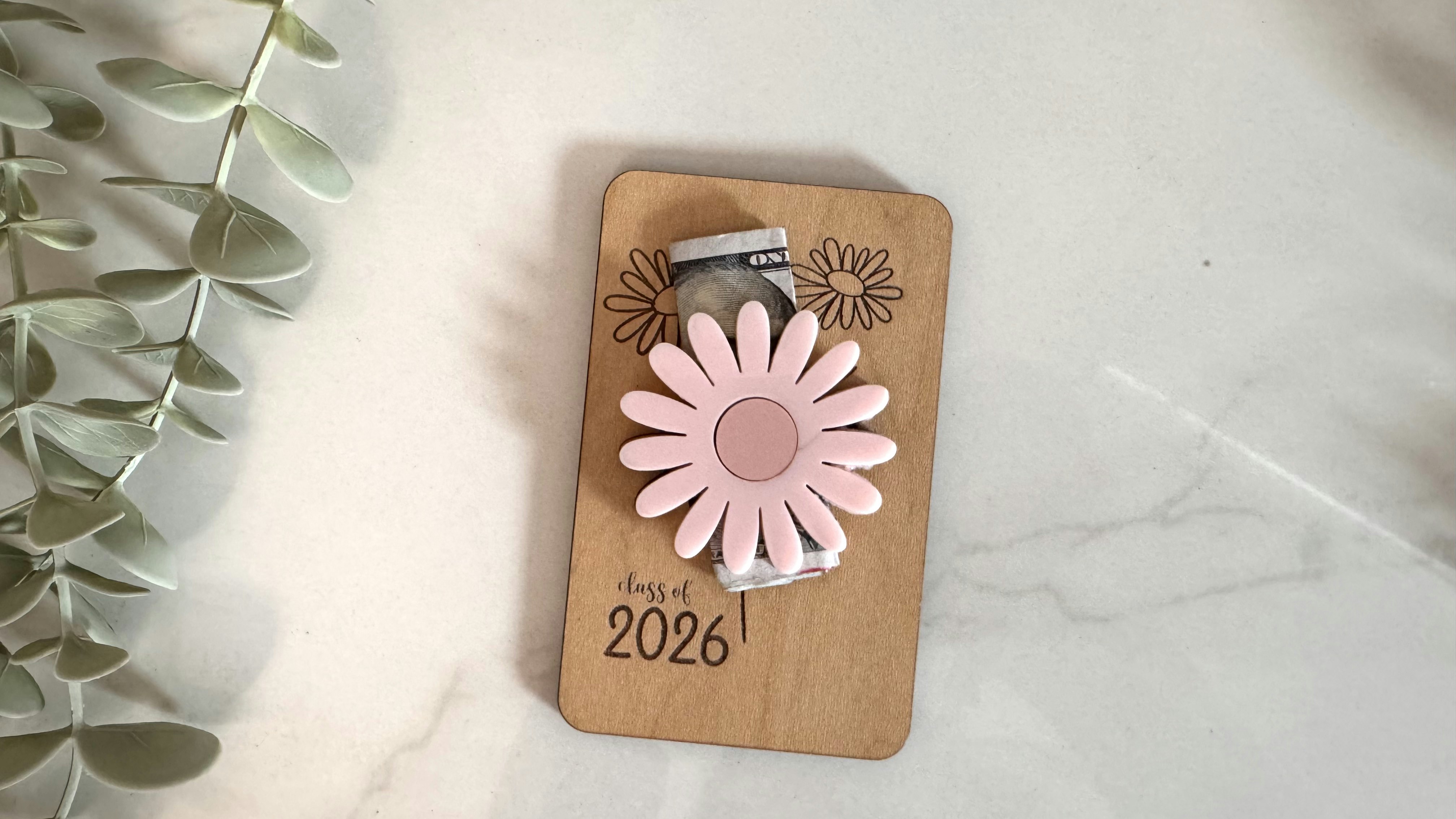Flower Money Holder